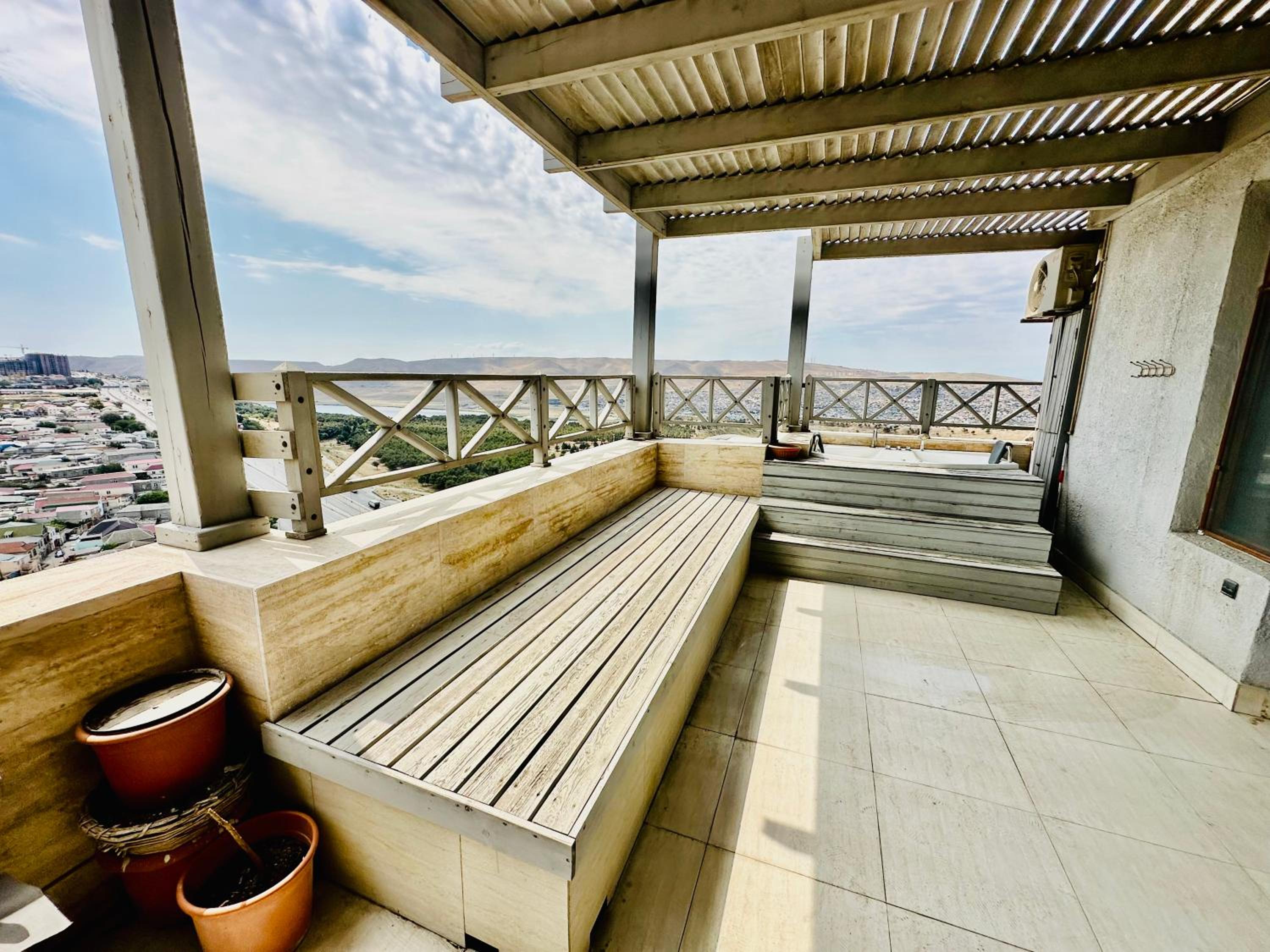 Amazing view two bedrooms apartment with terrace by Baku Housing