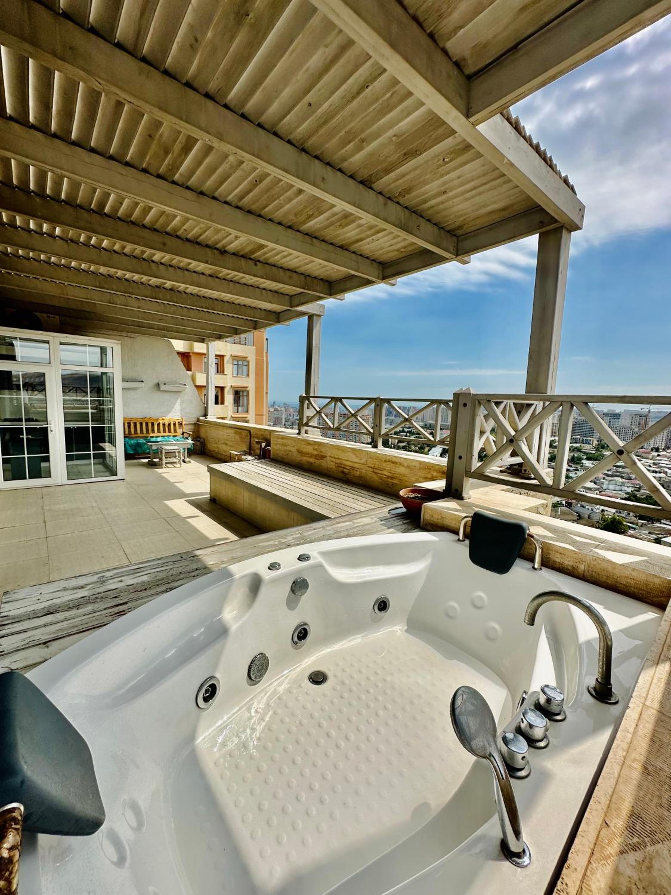 Amazing view two bedrooms apartment with terrace by Baku Housing