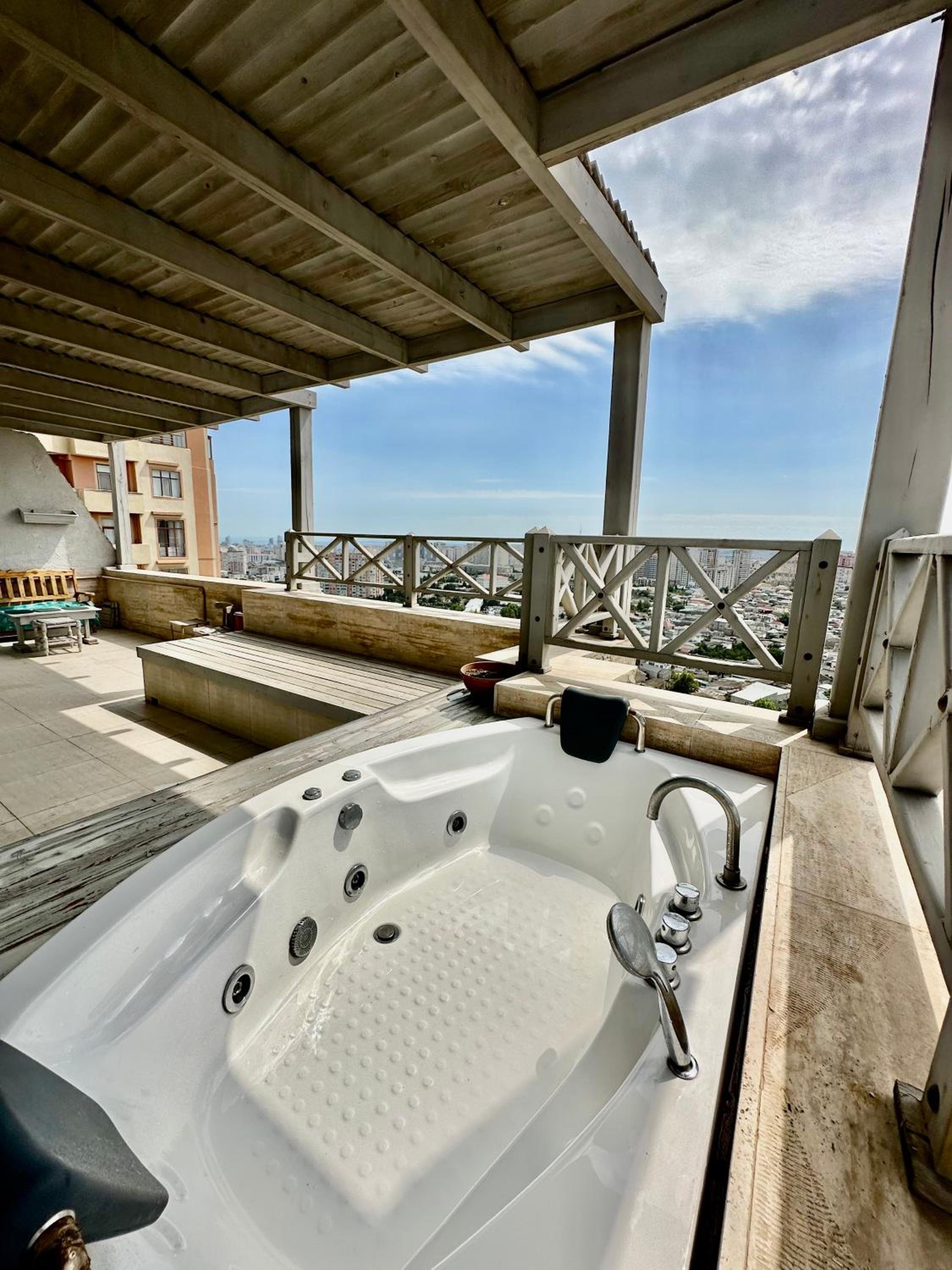 Amazing view two bedrooms apartment with terrace by Baku Housing