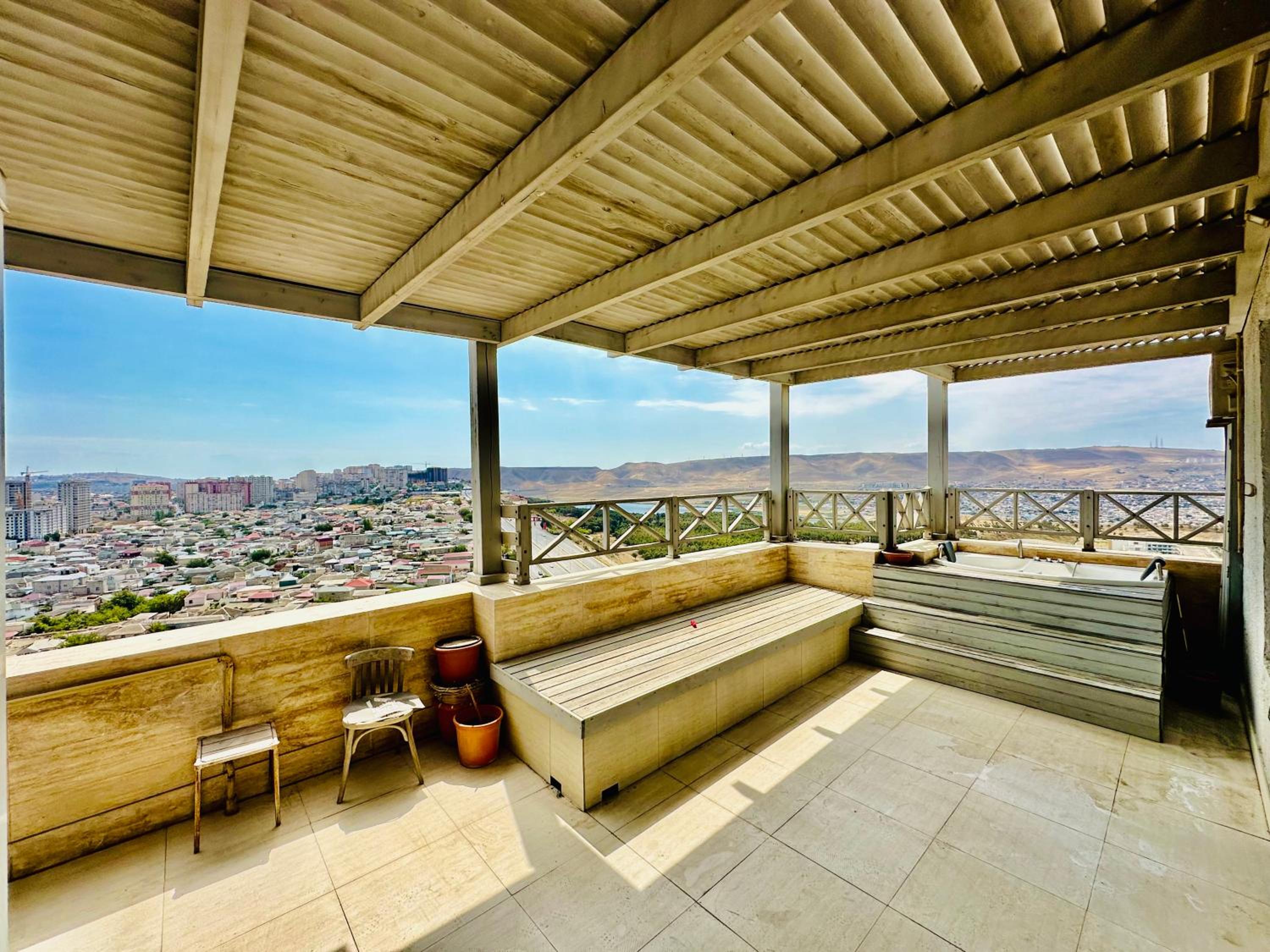 Amazing view two bedrooms apartment with terrace by Baku Housing