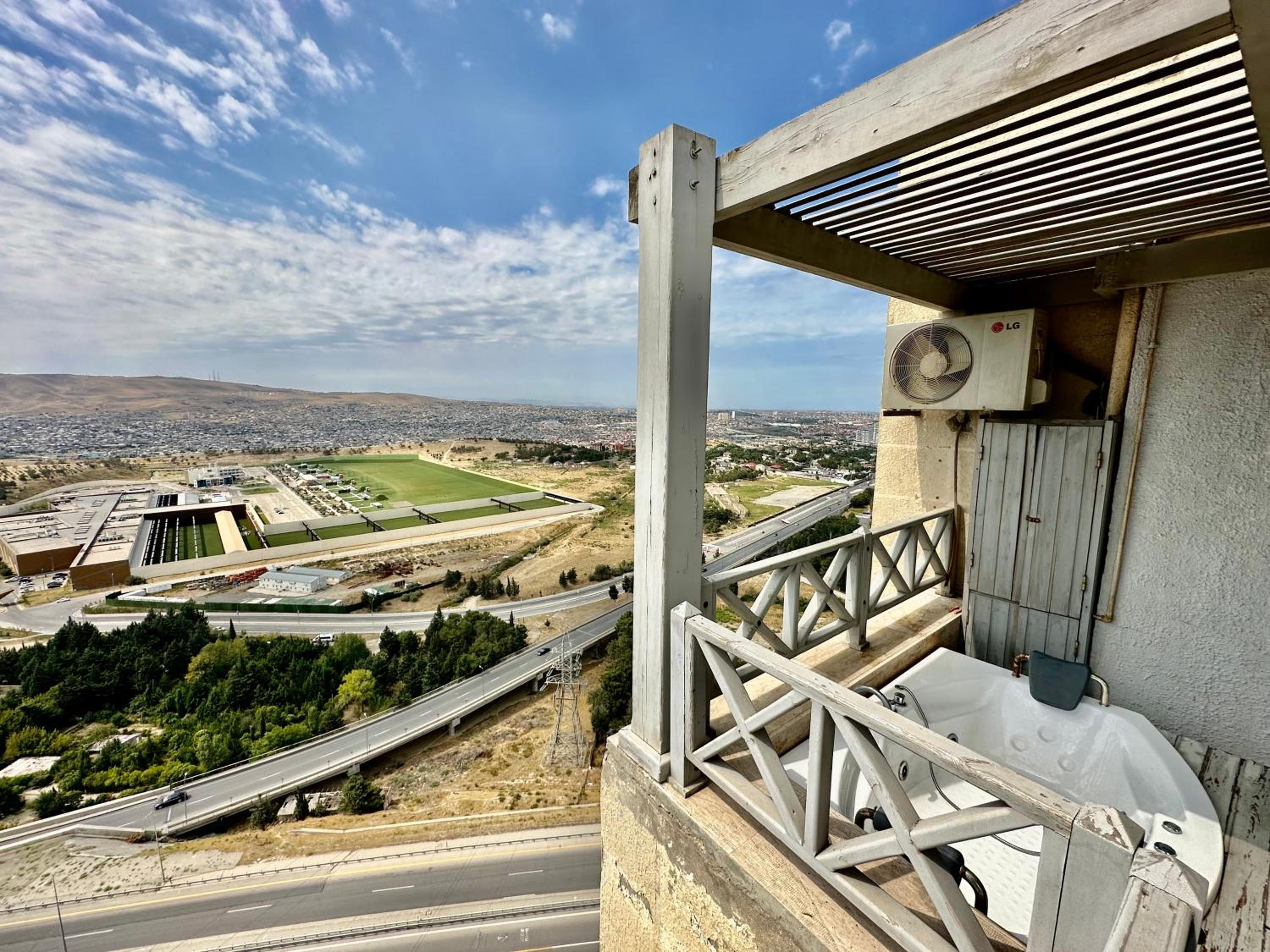 Amazing view two bedrooms apartment with terrace by Baku Housing