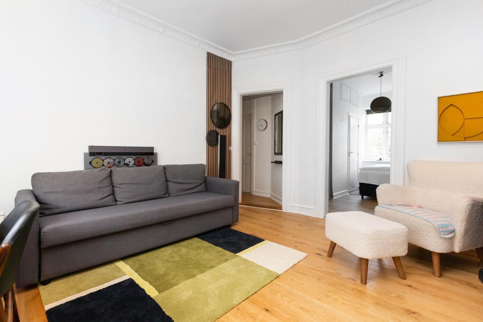 5 min fra banegården - plads til 4-personer view 4