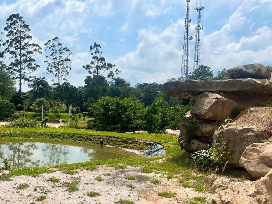 Cabaña amplia con piscina, naturaleza y cercana