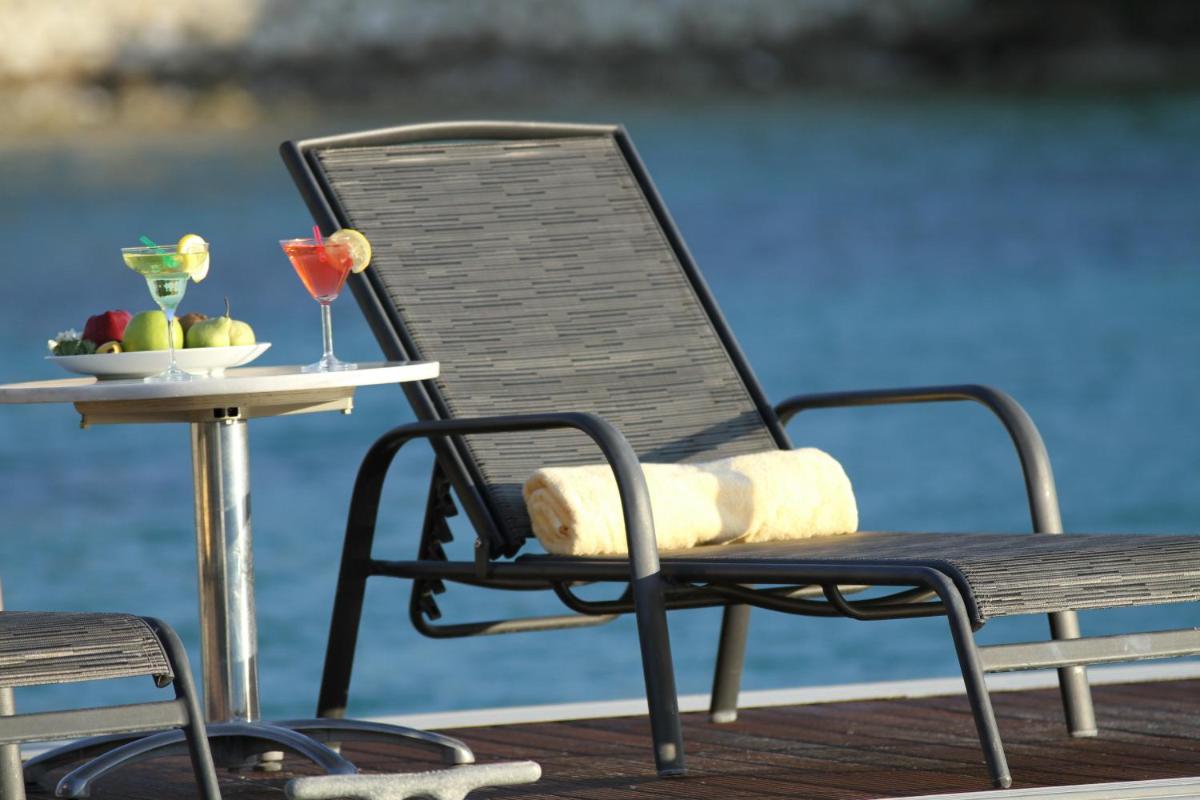 outdoor BBQ area
