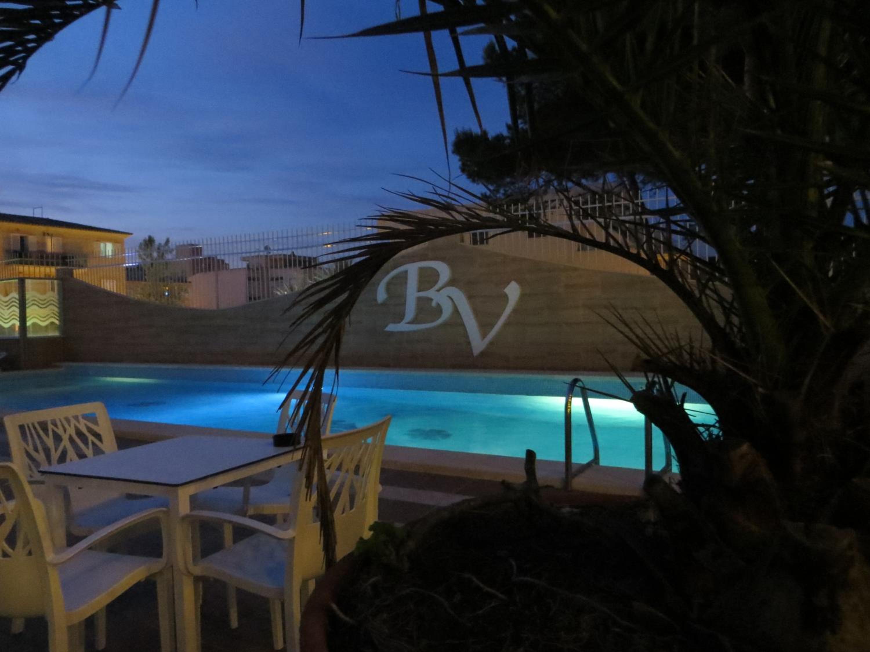 outdoor BBQ area