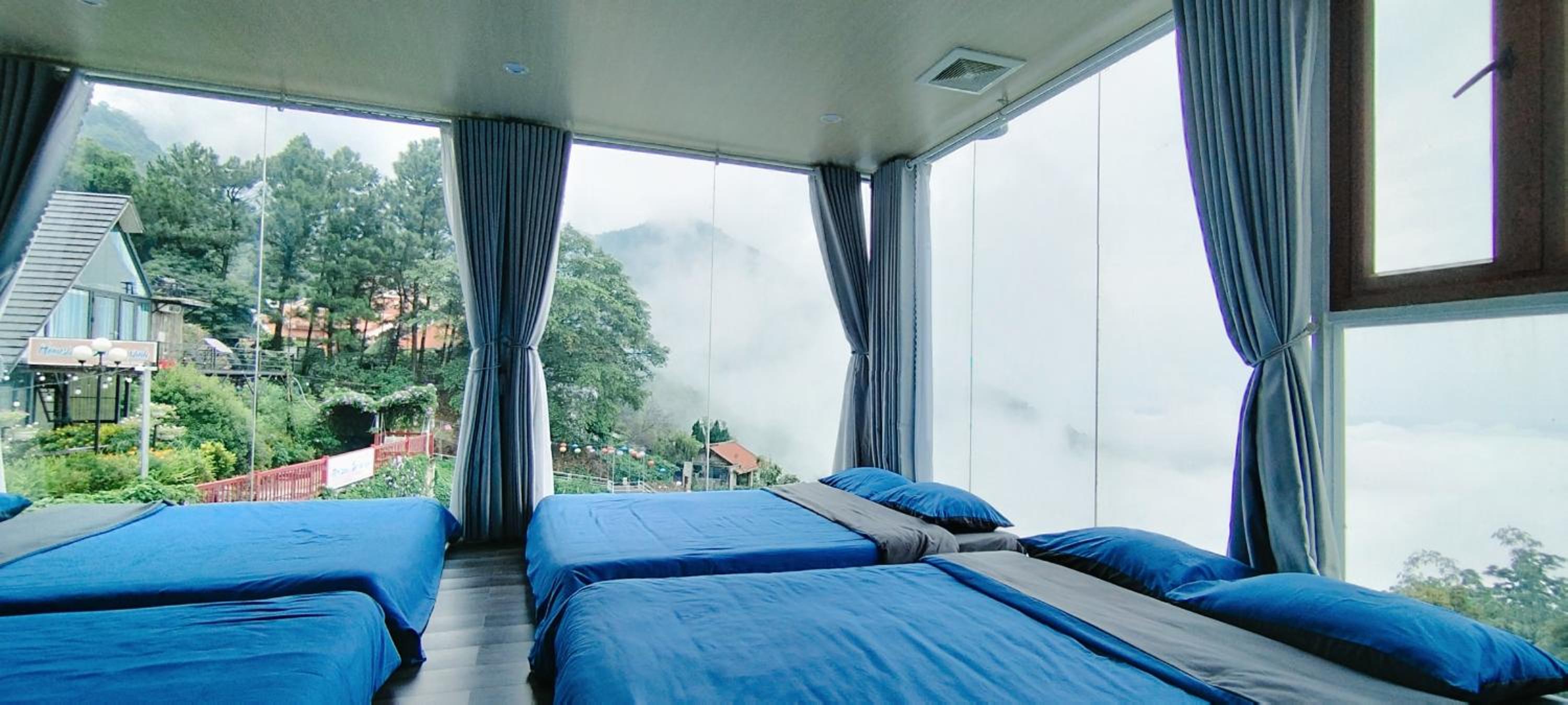 Ban Mai Xanh homestay Tam Đảo view 3
