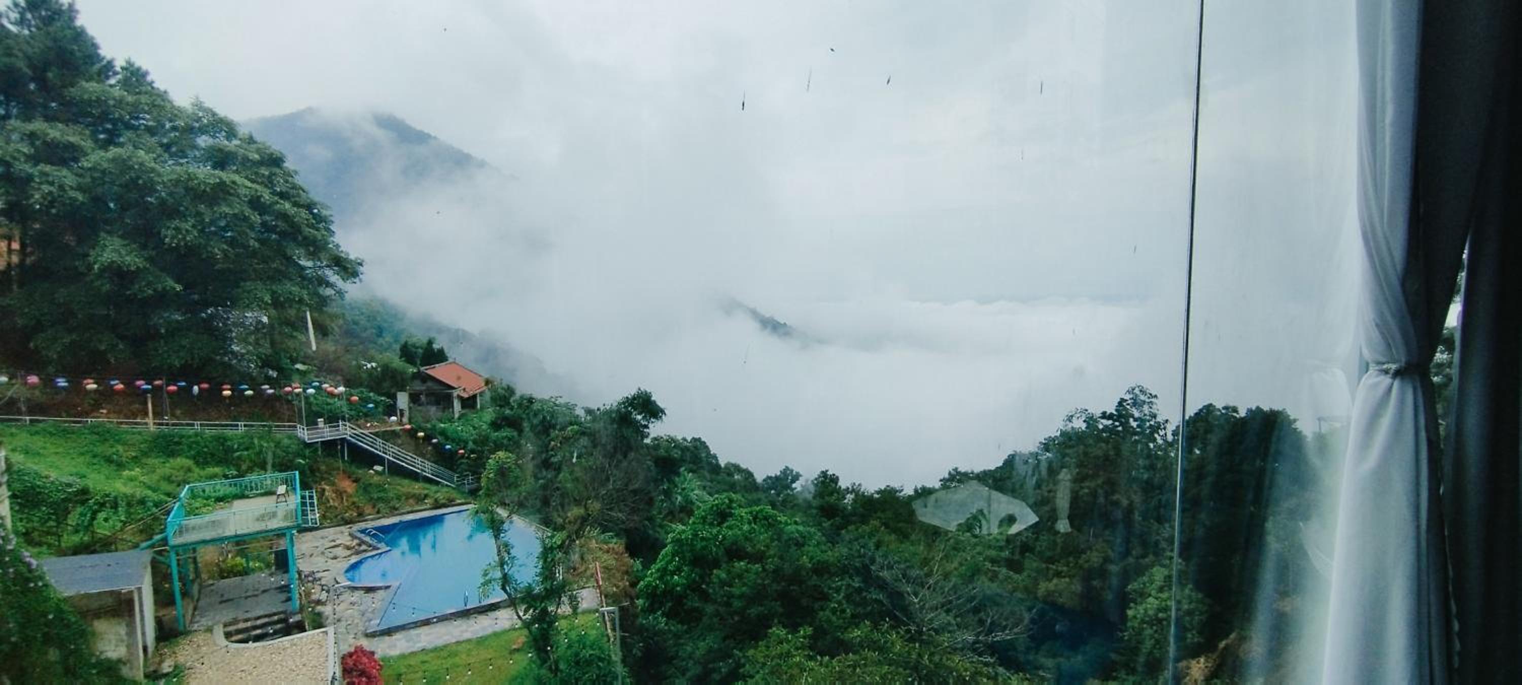 Ban Mai Xanh homestay Tam Đảo view 2