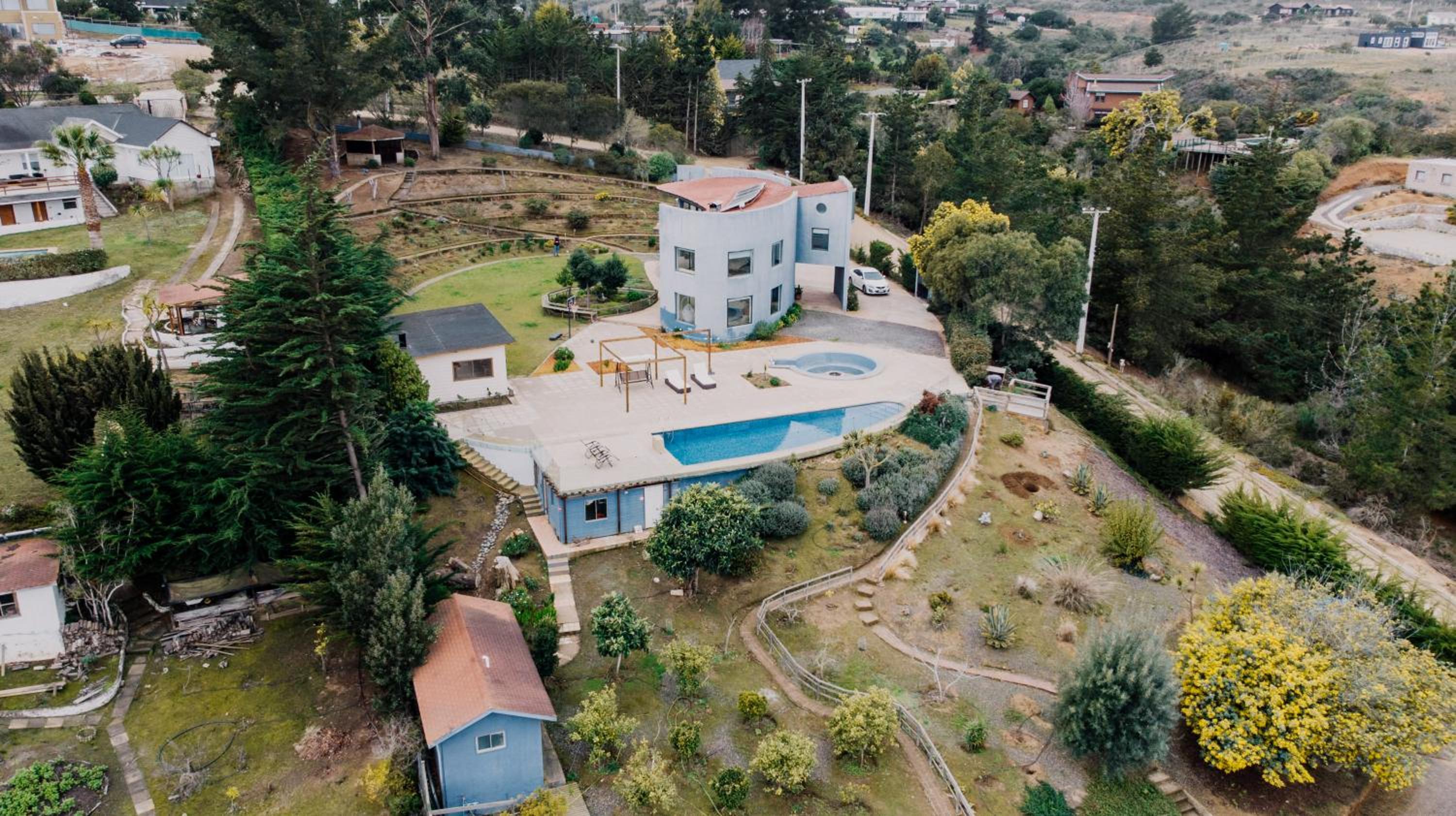 Stunning Sea view villa with large pool & garden.