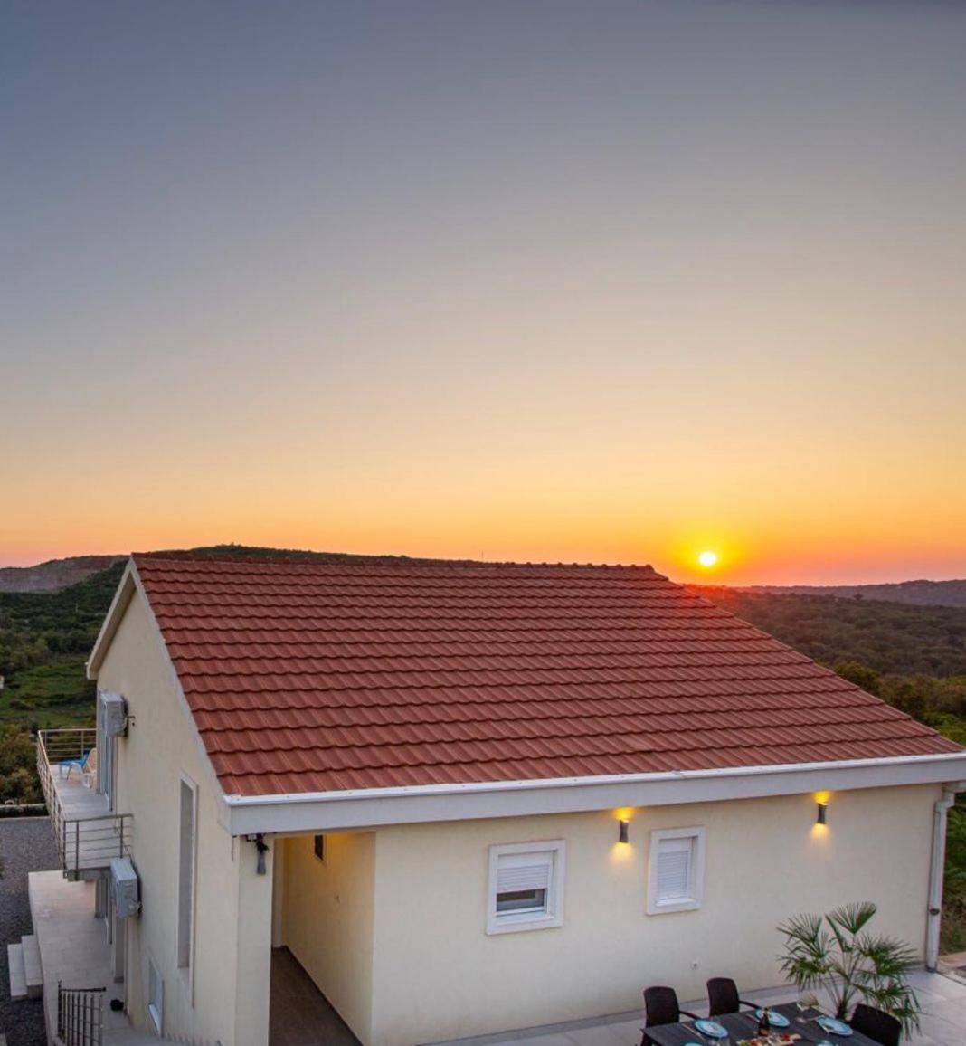 Sunset house view 2