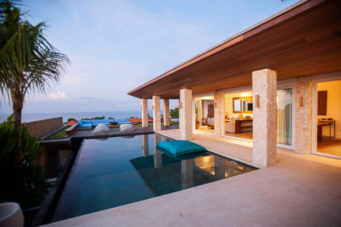 Ocean Sunset view villas Uluwatu view 2