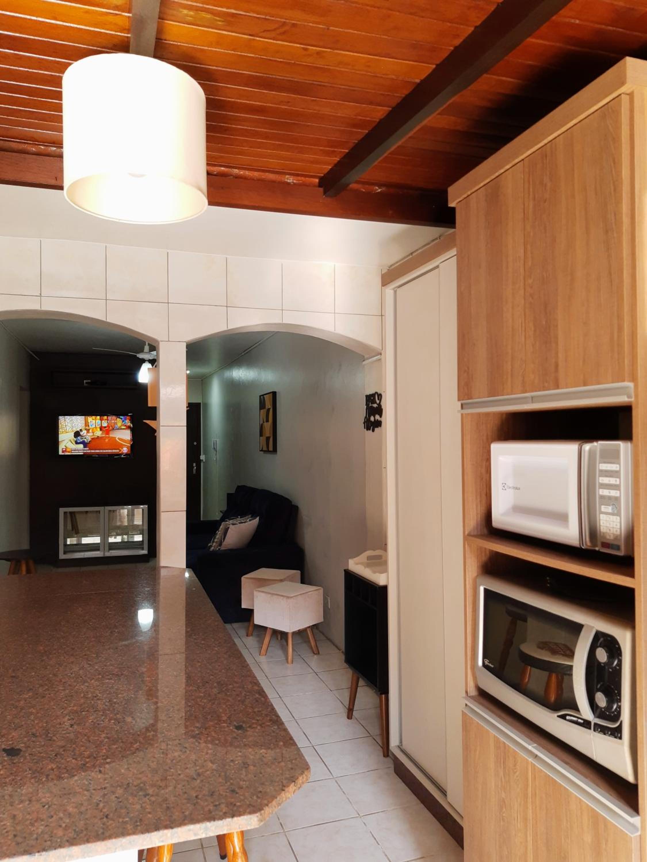 Apartamento com pátio e anexo exclusivo