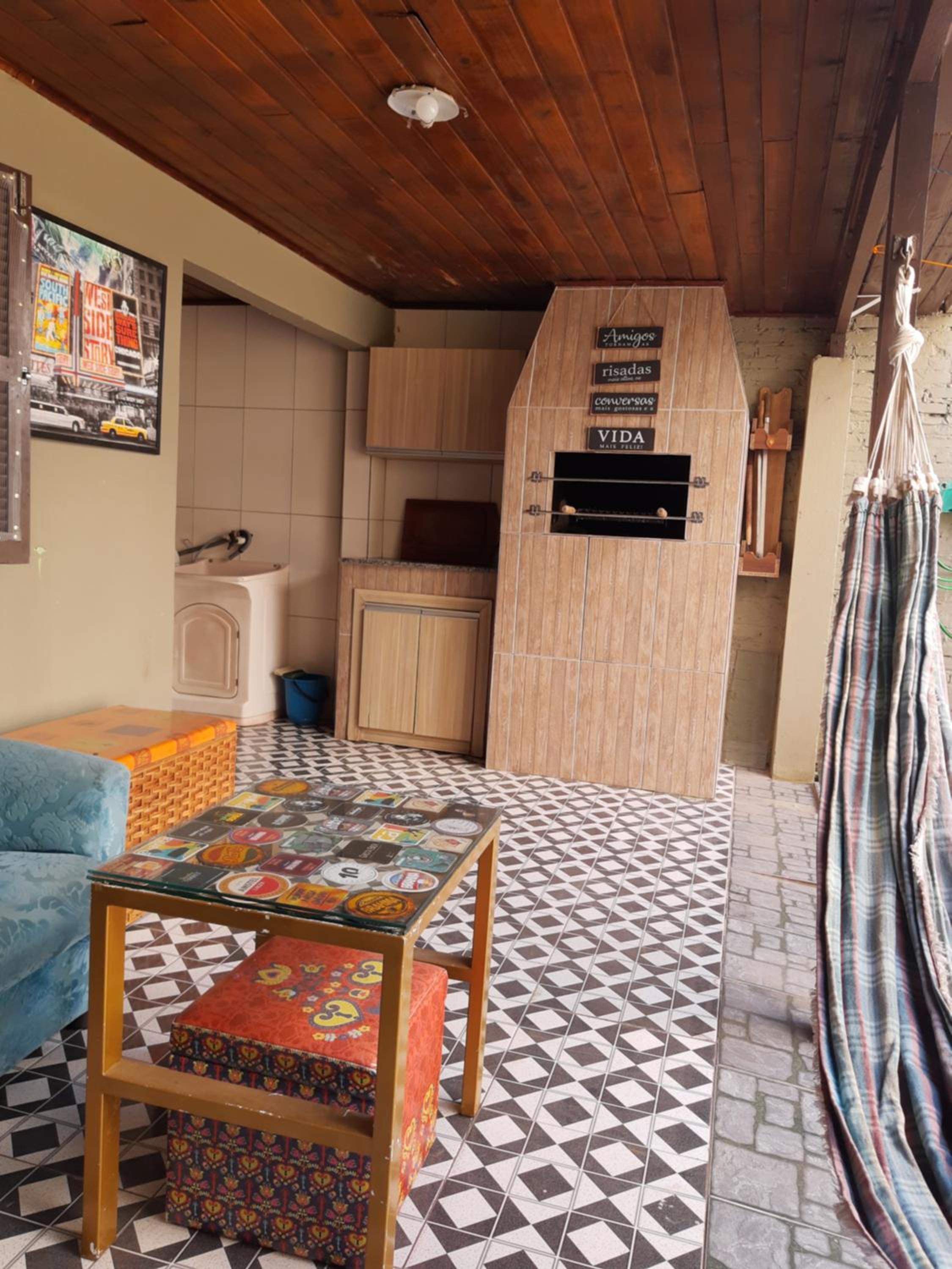 Apartamento com pátio e anexo exclusivo