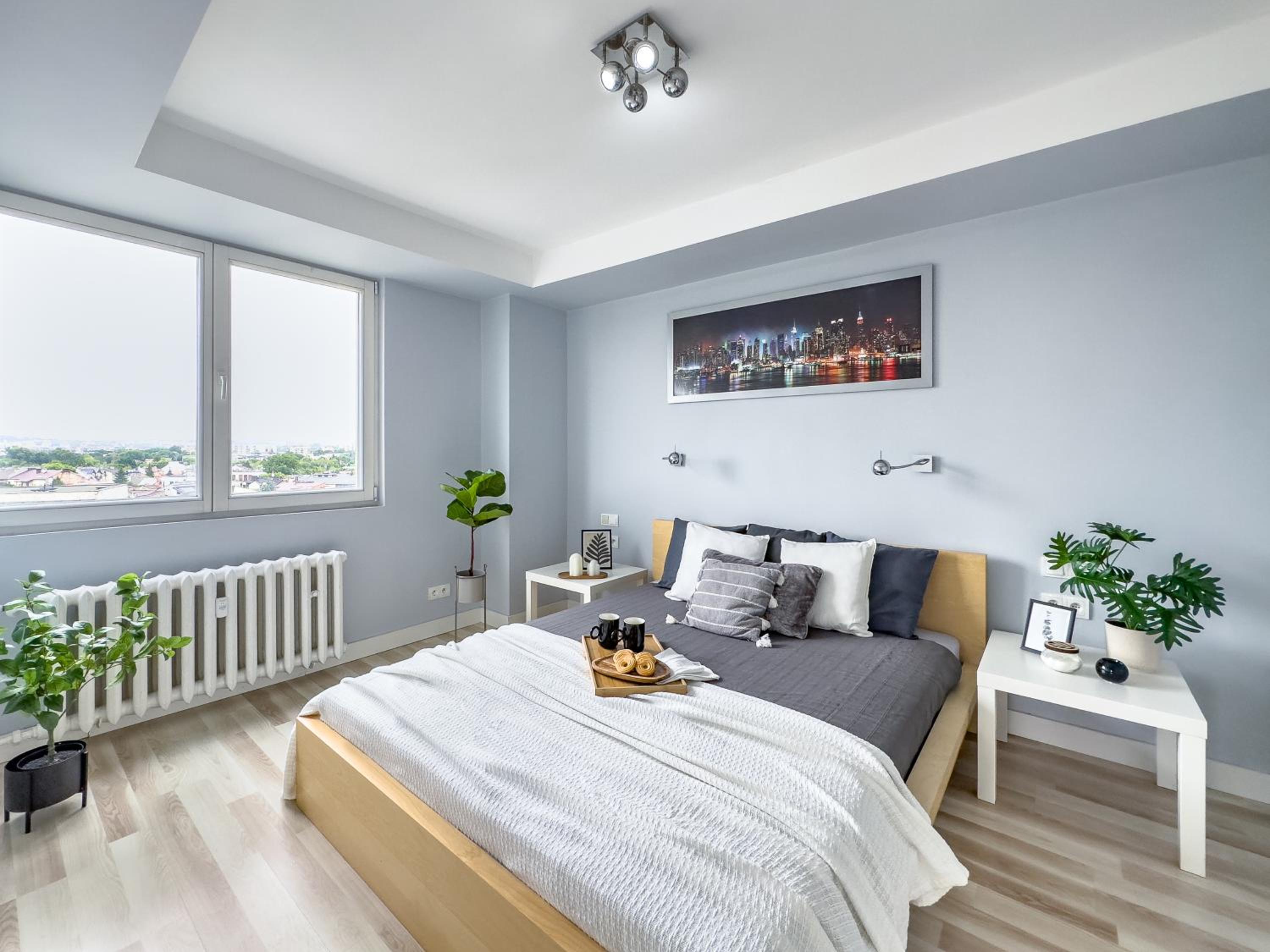 Apartament z widokiem na panoramę miasta