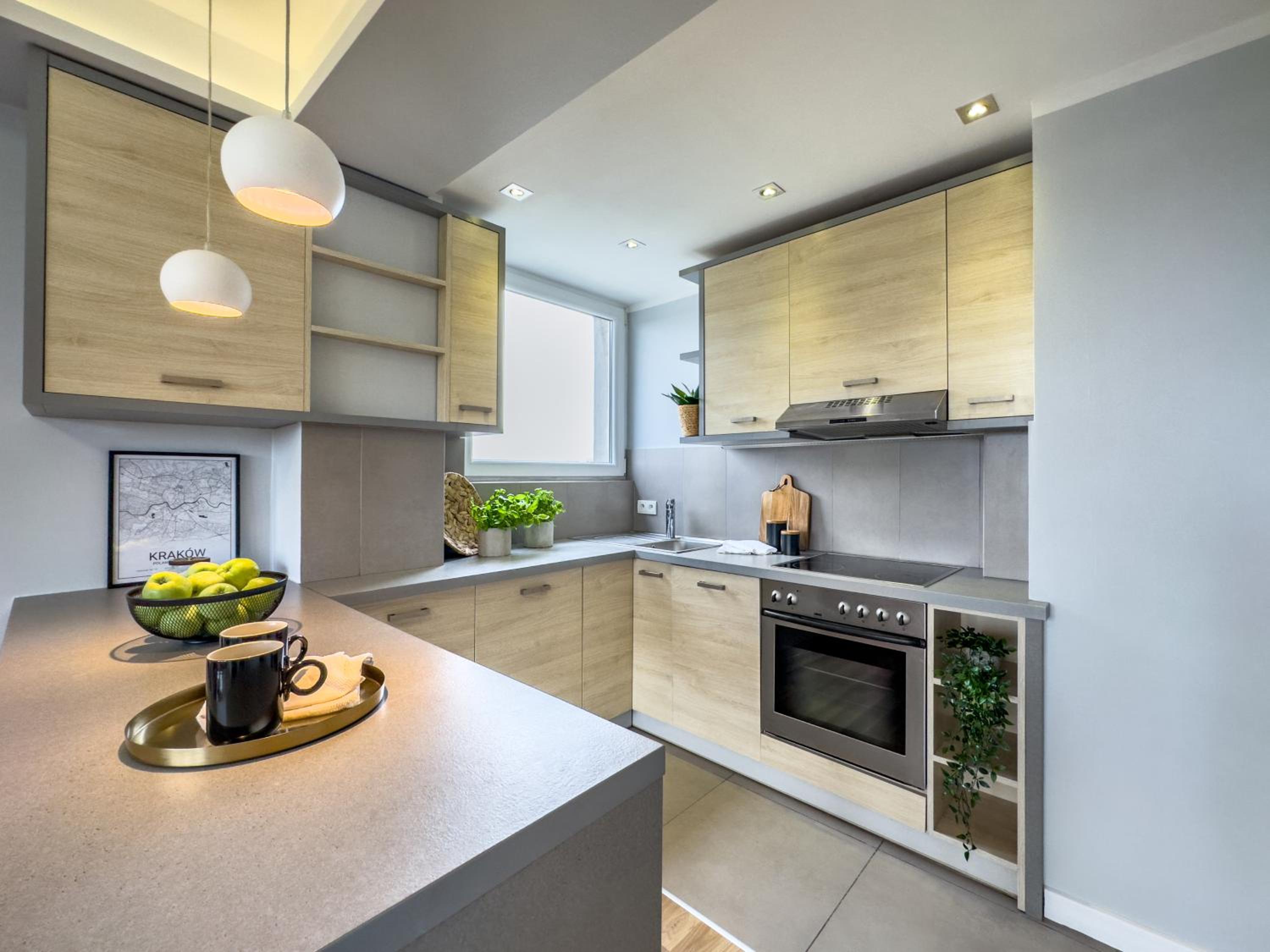 Apartament z widokiem na panoramę miasta