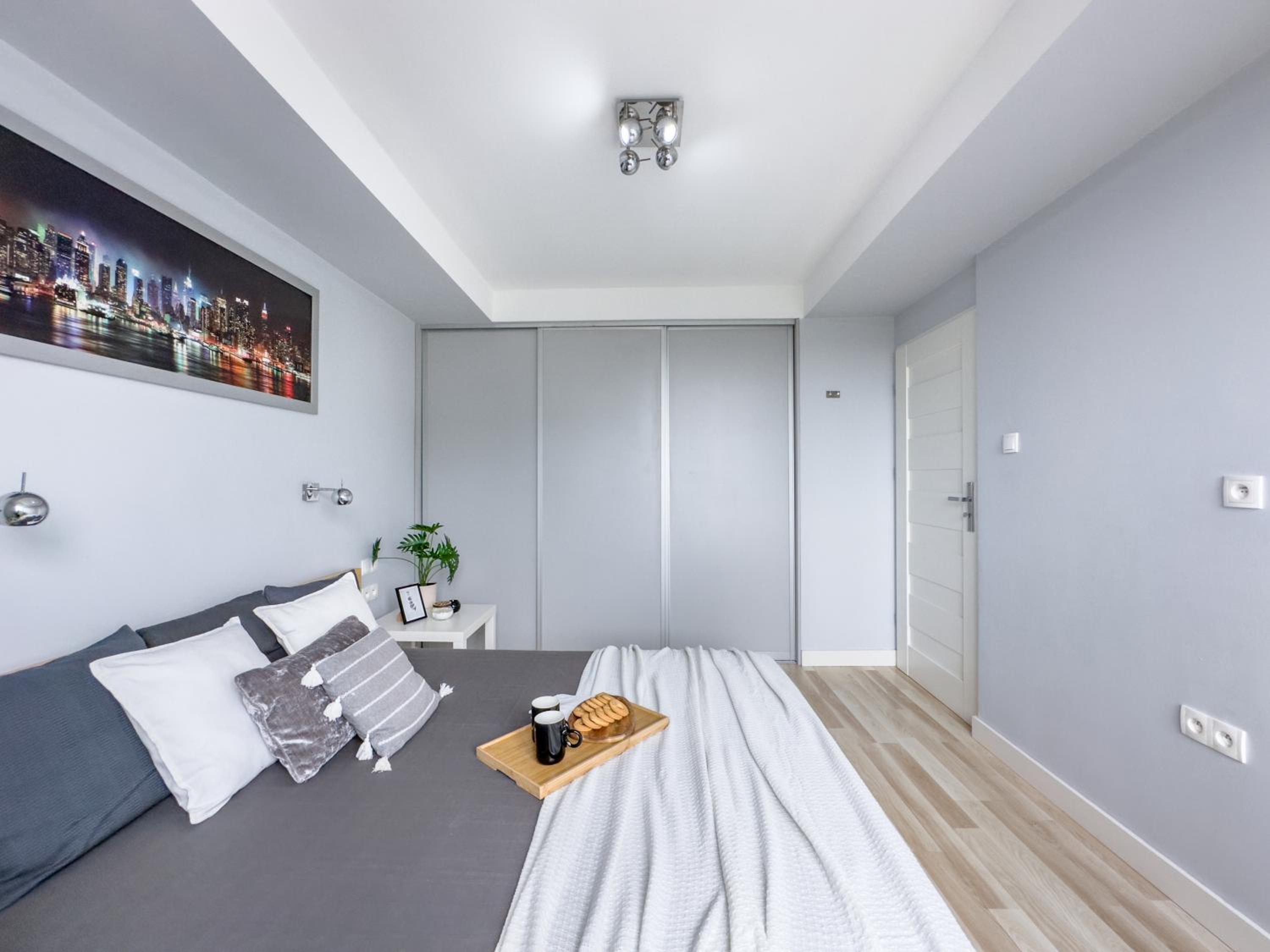 Apartament z widokiem na panoramę miasta