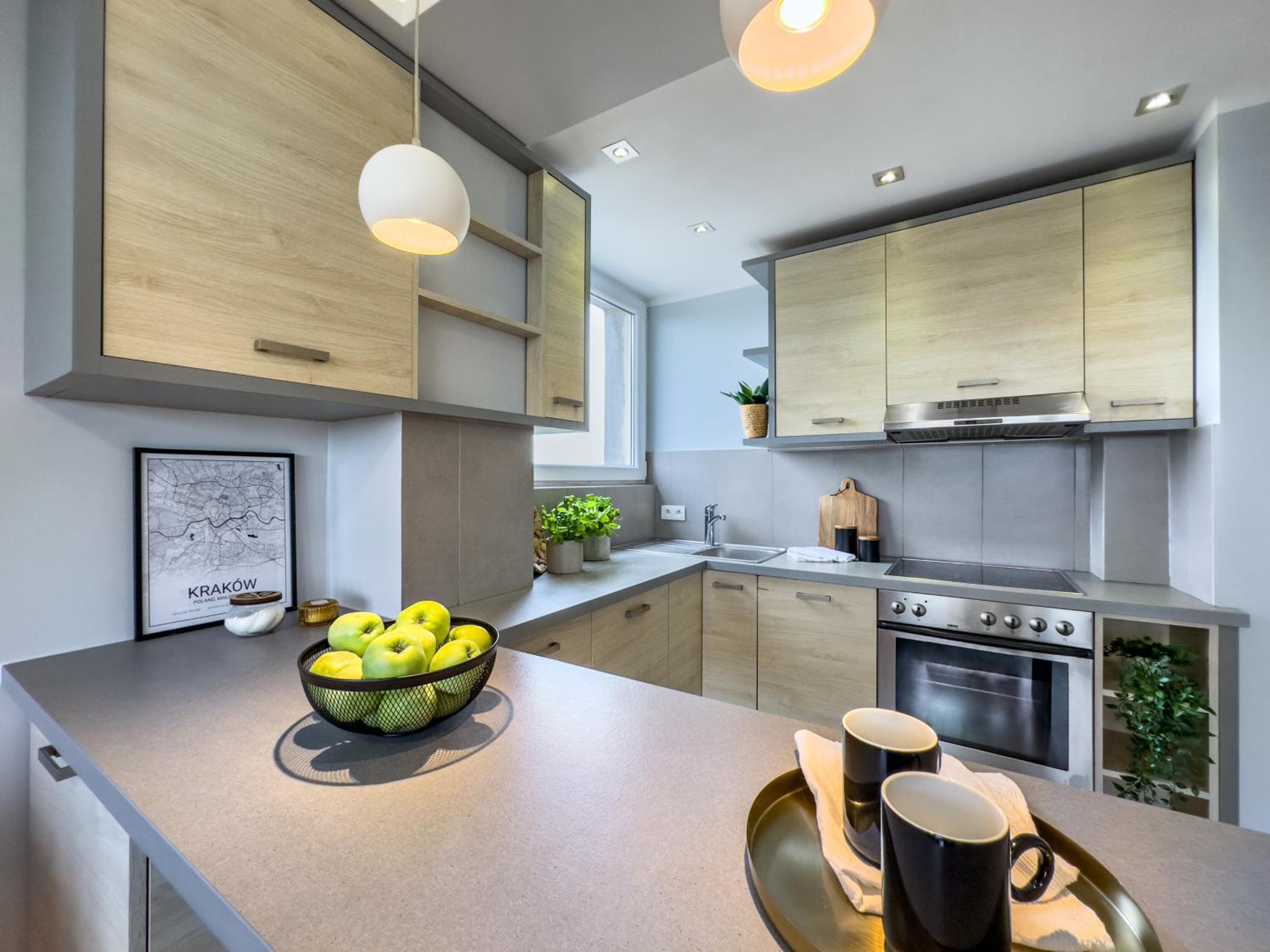 Apartament z widokiem na panoramę miasta