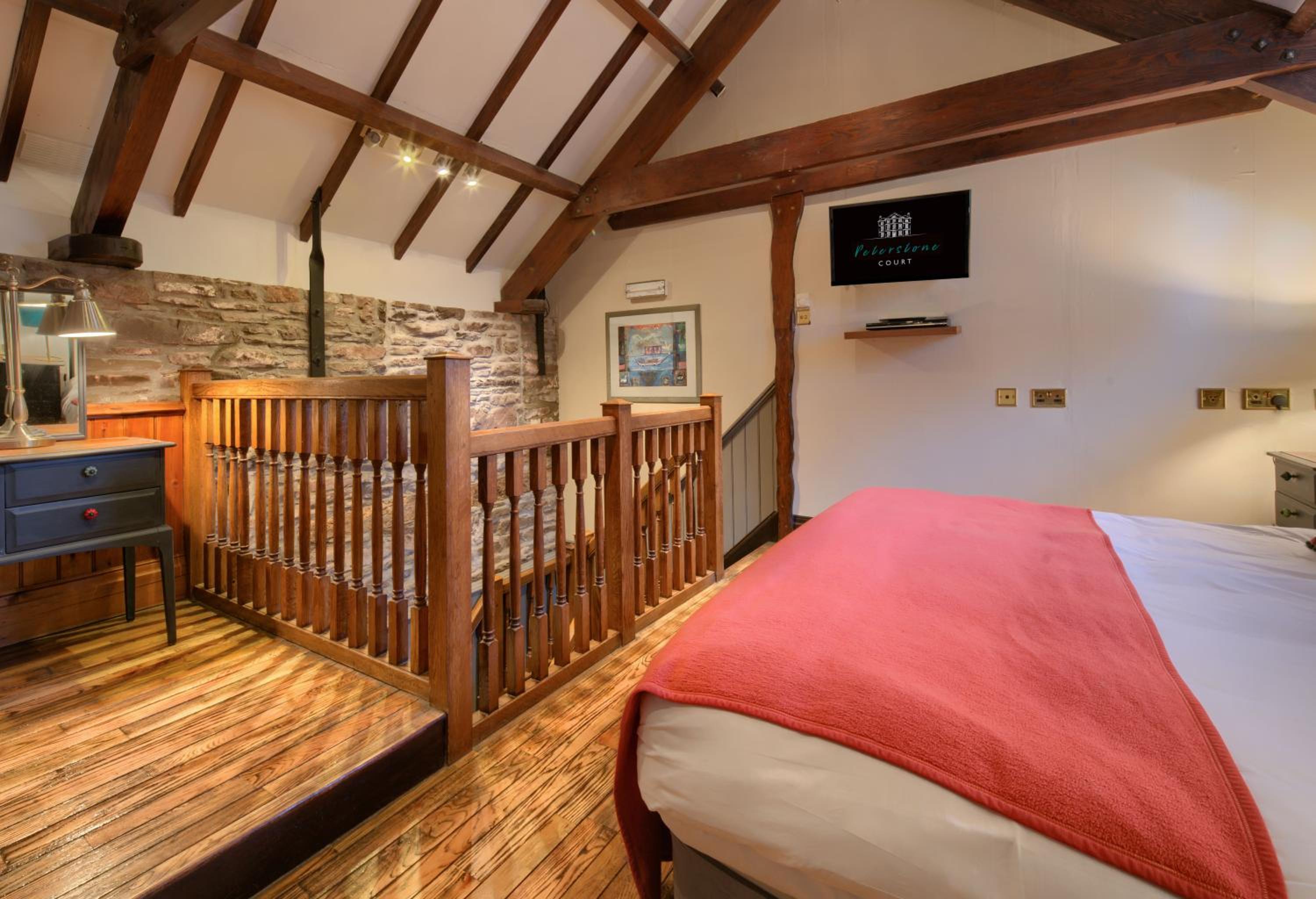 Peterstone Court Country House Restaurant & Spa view 2