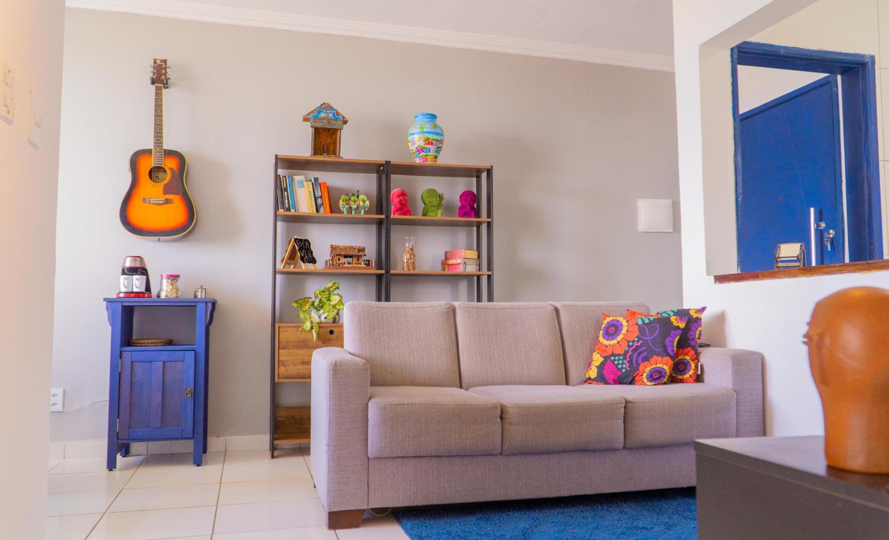 apartamento vista mar 2 quartos estacionamento gratis Netflix e self check in