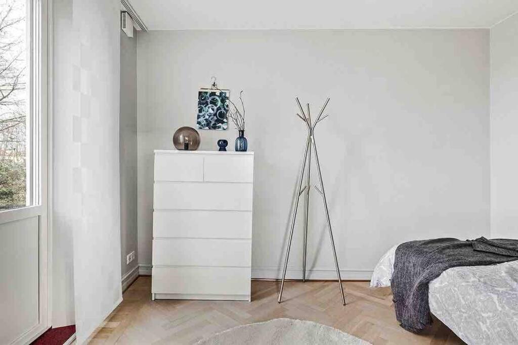 Bright apartment in park environment view 4