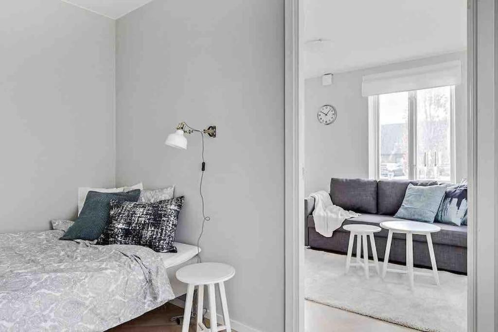 Bright apartment in park environment view 3