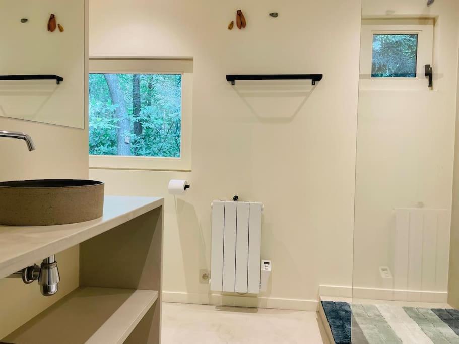 Prachtige chalet in het bos met sauna!