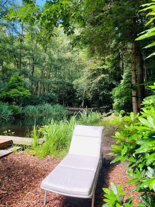 Prachtige chalet in het bos met sauna!