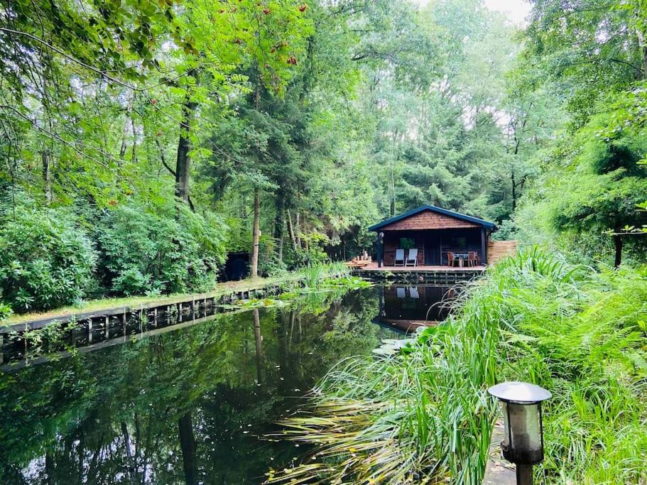 Prachtige chalet in het bos met sauna!