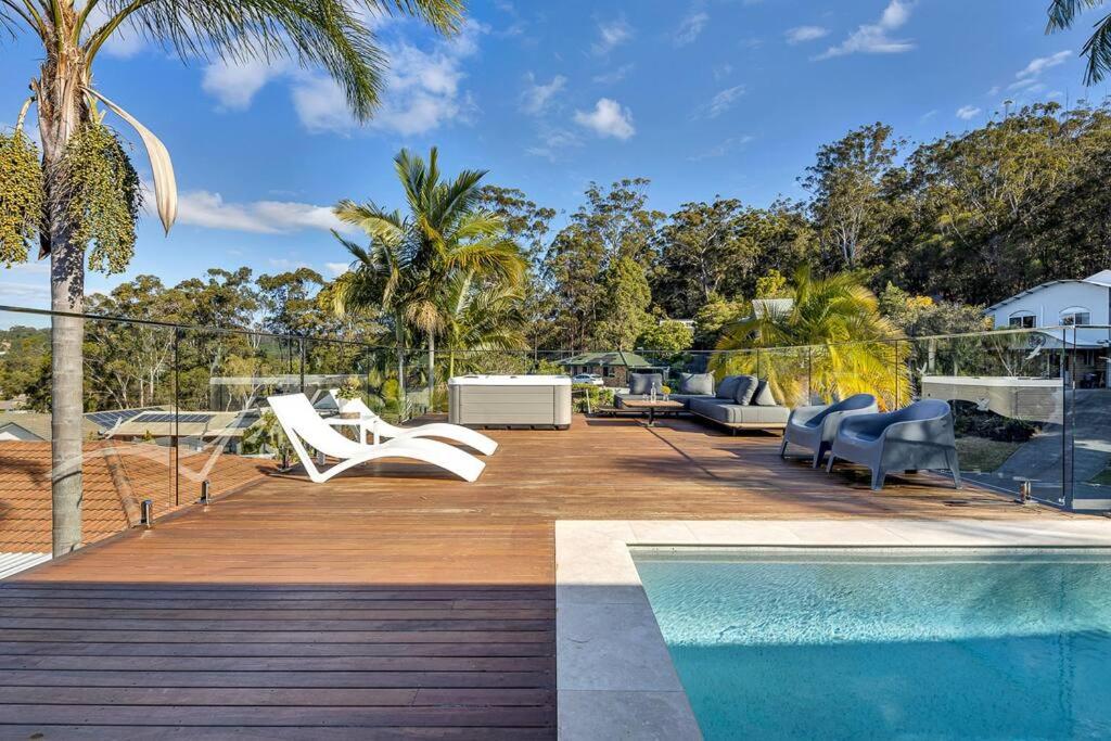 Tranquil 3 bed getaway in Currumbin Pool and Spa!