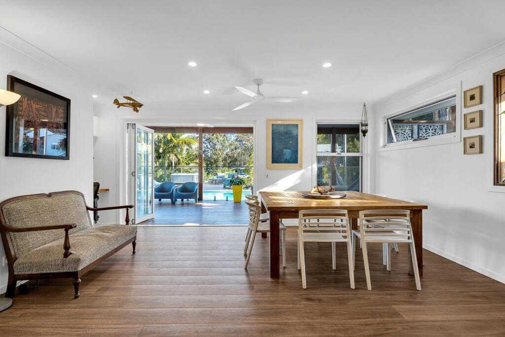 Tranquil 3 bed getaway in Currumbin Pool and Spa!