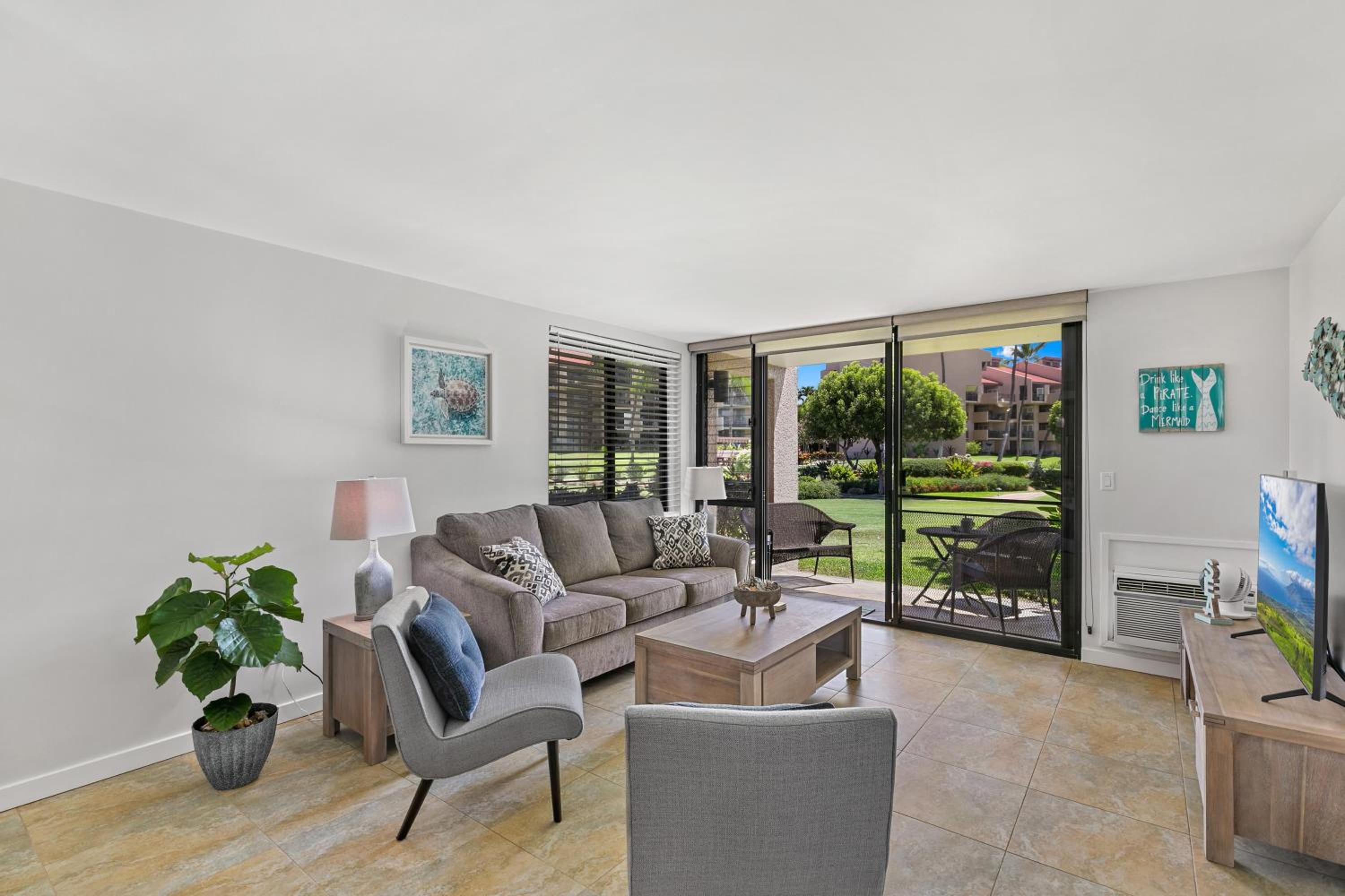 Kamaole Sands 1101 · KAS 1101 Updated Beachy Chic 2BD Across Bea