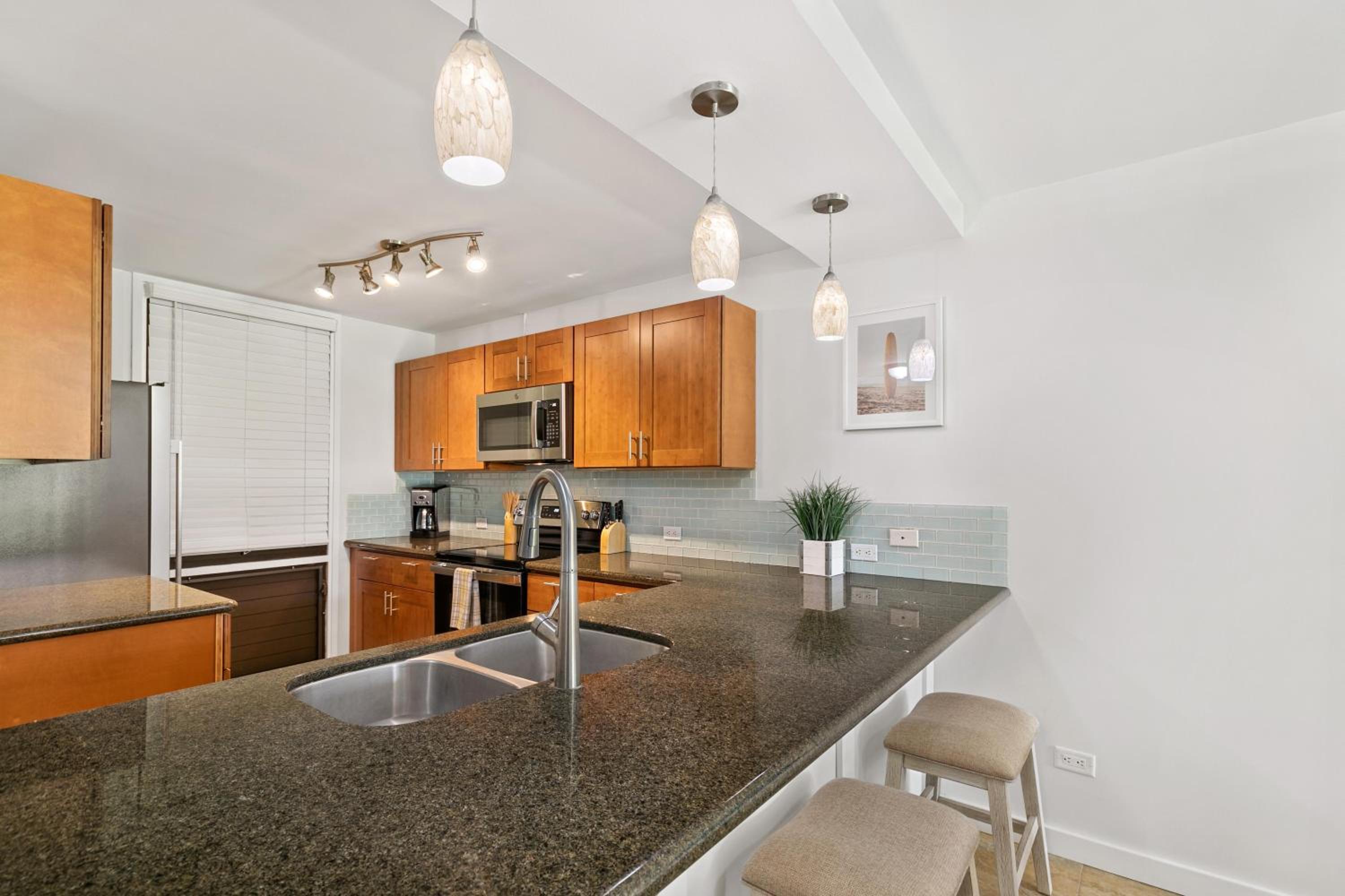 Kamaole Sands 1101 · KAS 1101 Updated Beachy Chic 2BD Across Bea