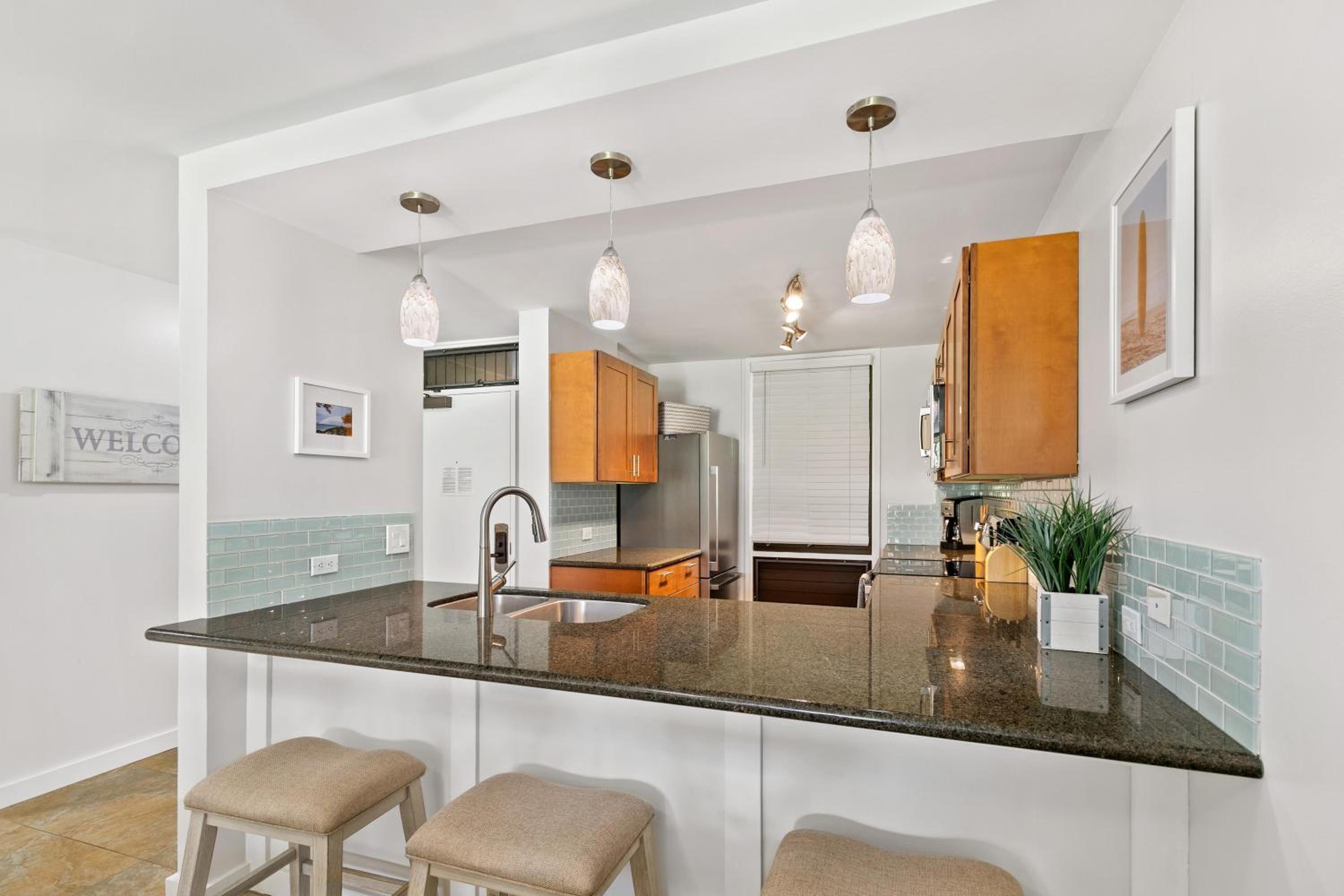 Kamaole Sands 1101 · KAS 1101 Updated Beachy Chic 2BD Across Bea