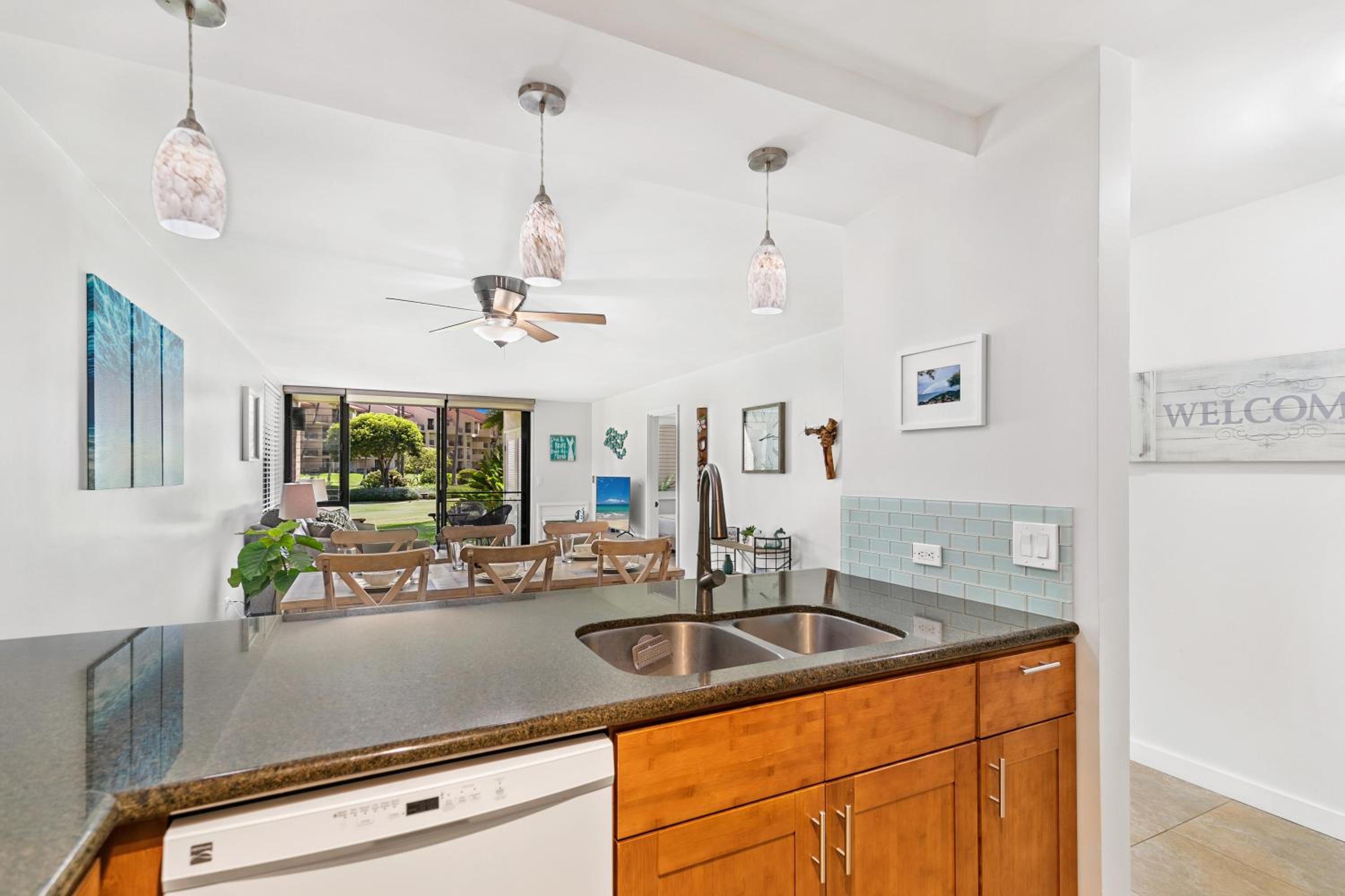 Kamaole Sands 1101 · KAS 1101 Updated Beachy Chic 2BD Across Bea