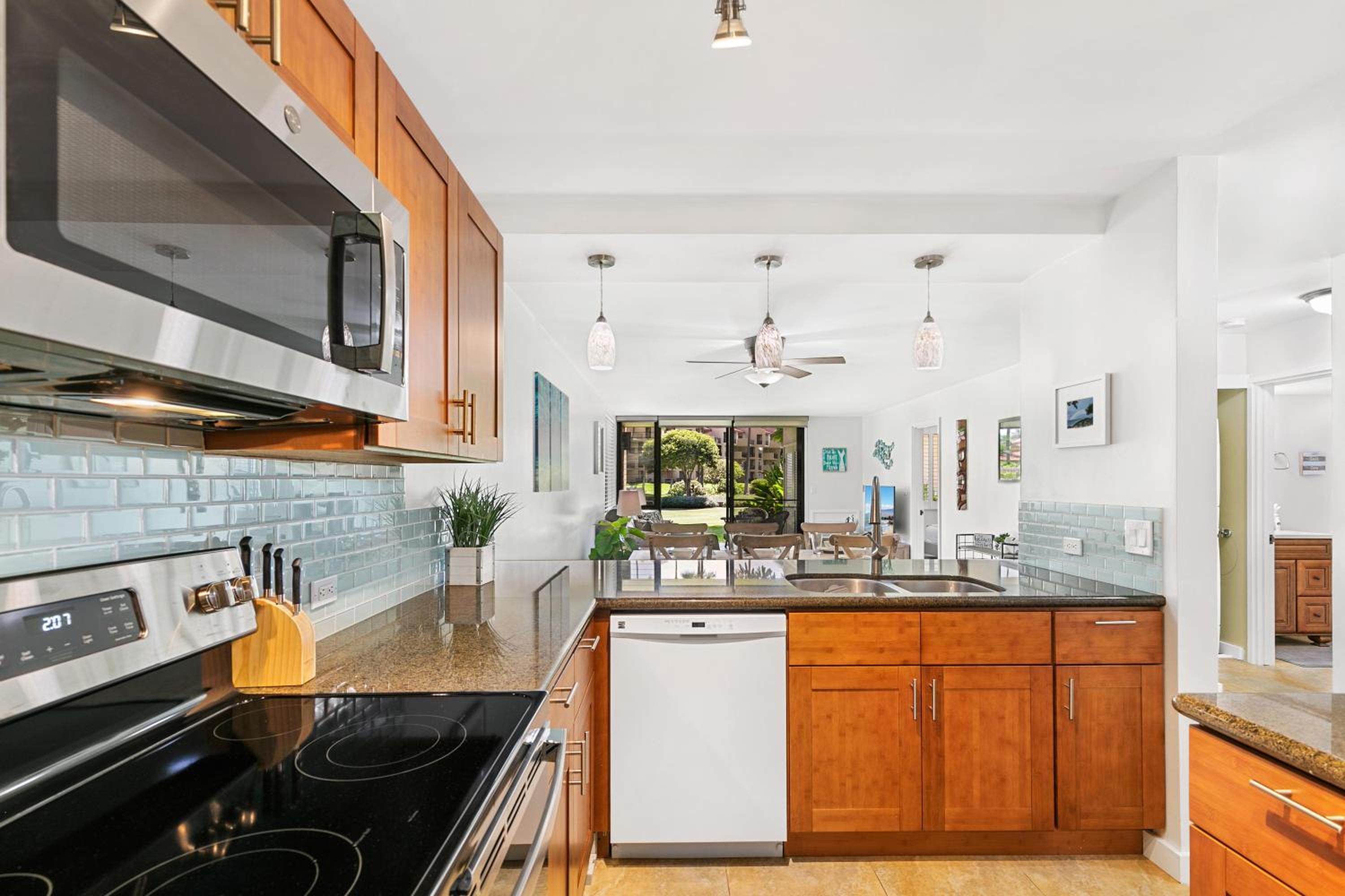 Kamaole Sands 1101 · KAS 1101 Updated Beachy Chic 2BD Across Bea