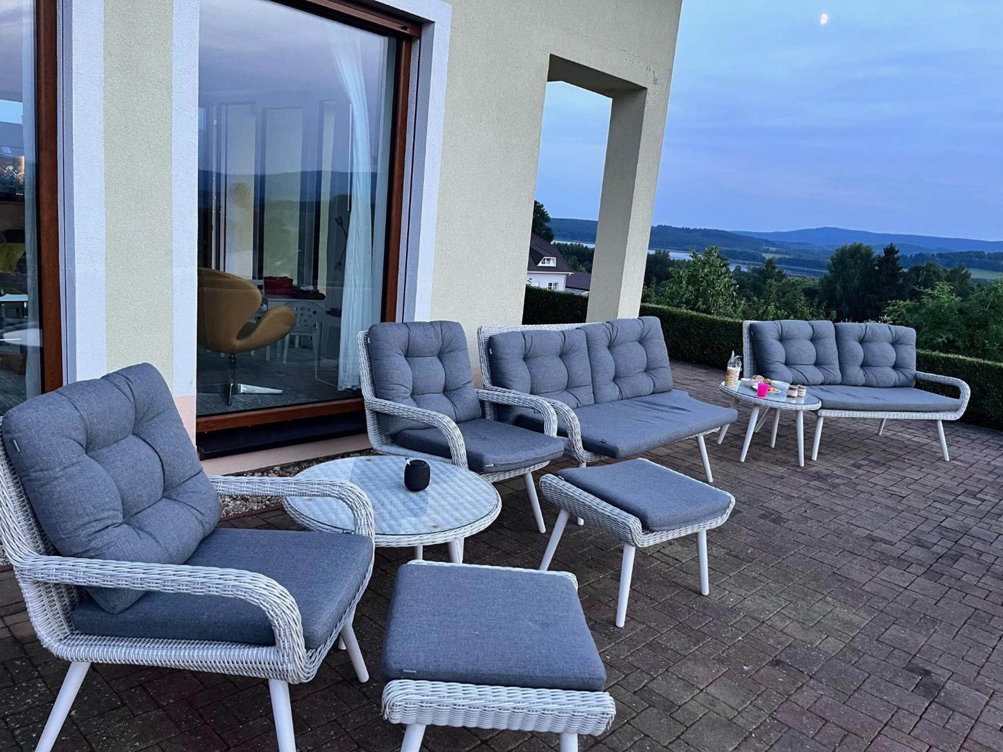 Villa-view pool bbq playground & fire pit view 5