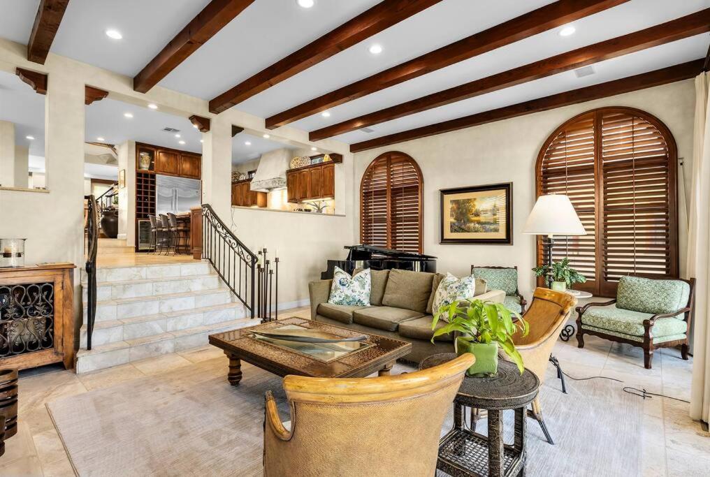 Elegant Mediterranean Waterfront Home