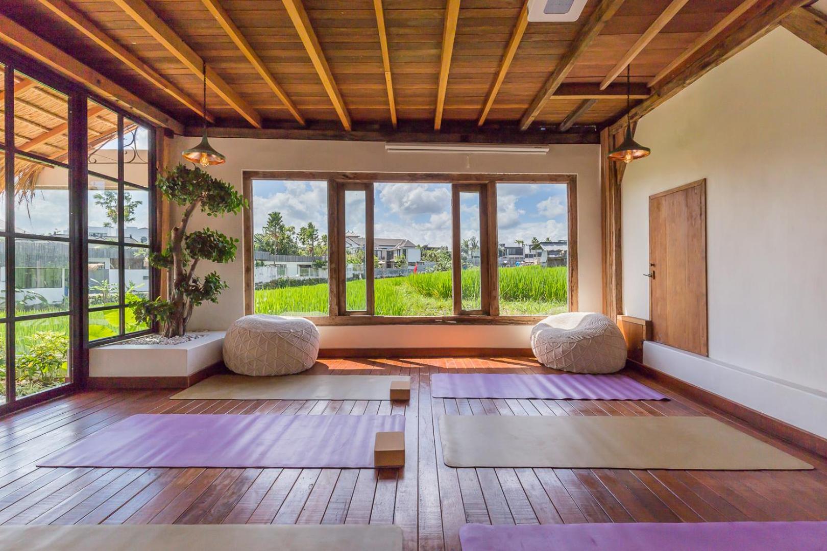 7BR Villa Private Pool Yoga Gym Cinema 10min Canggu Surfing Beach view 5