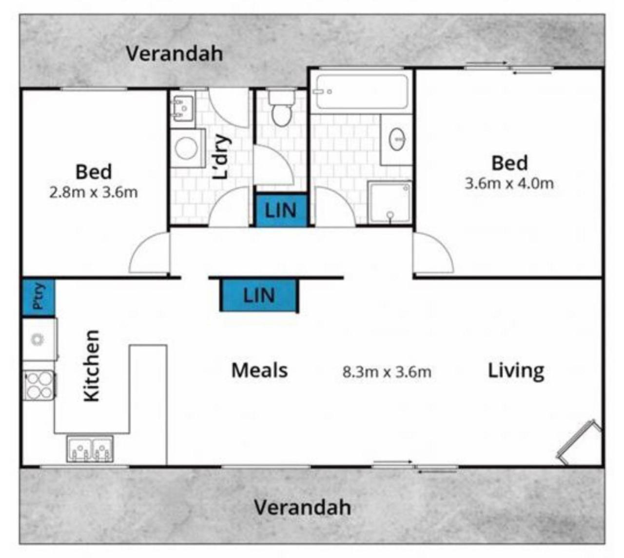Tranquil, modern self-contained cottage