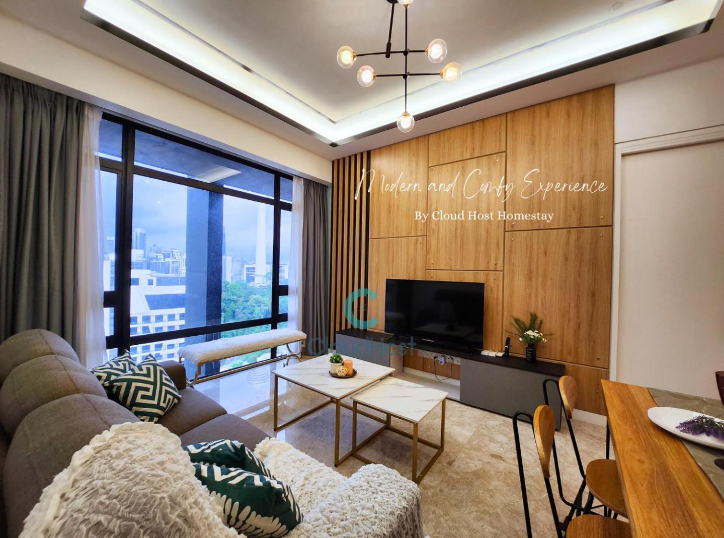 Anggun Homestay King Bed Studio KL City Bukit Bintang by Cloud Host