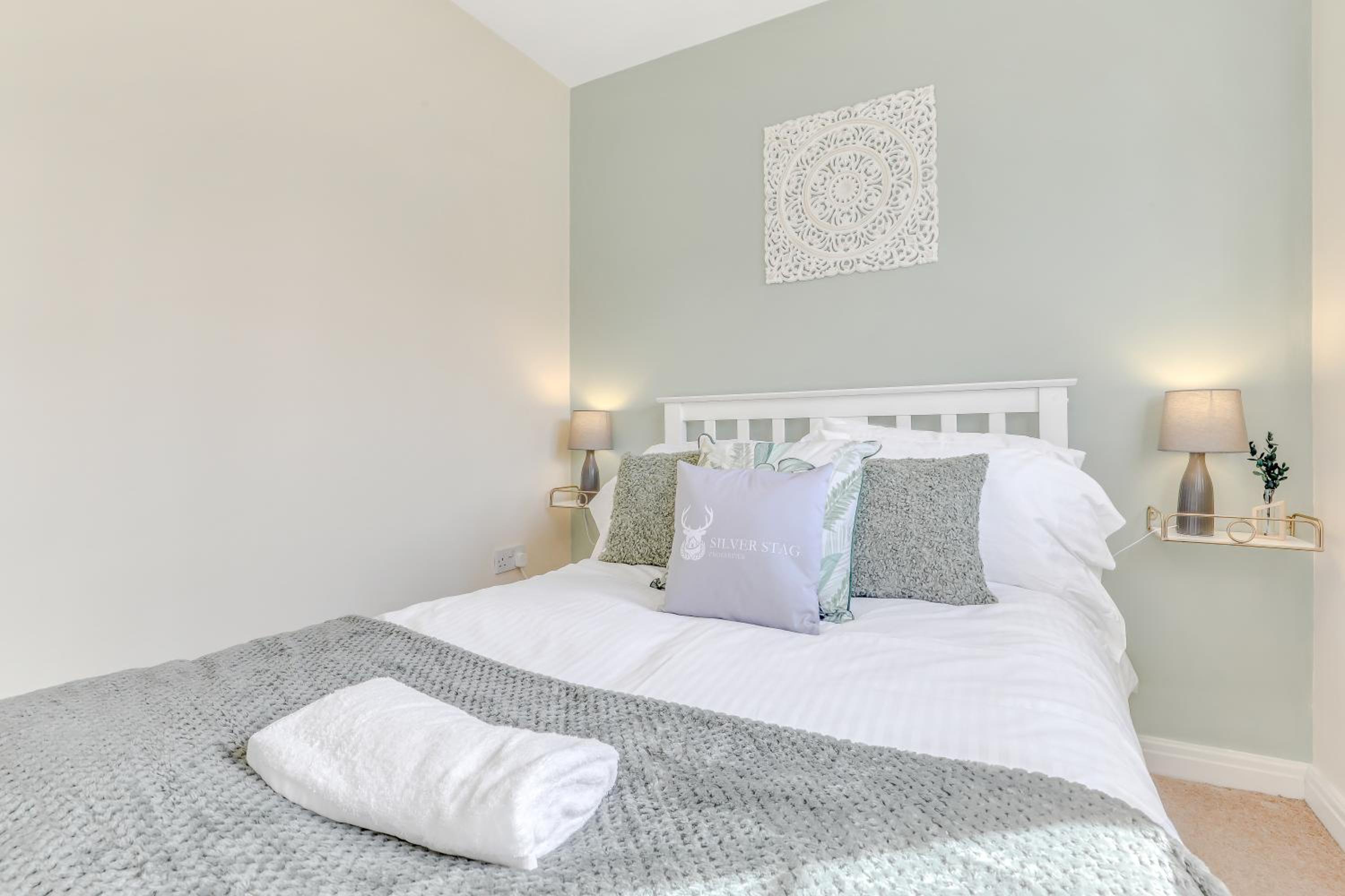 Charming 3-Bed Home with Garden & Parking