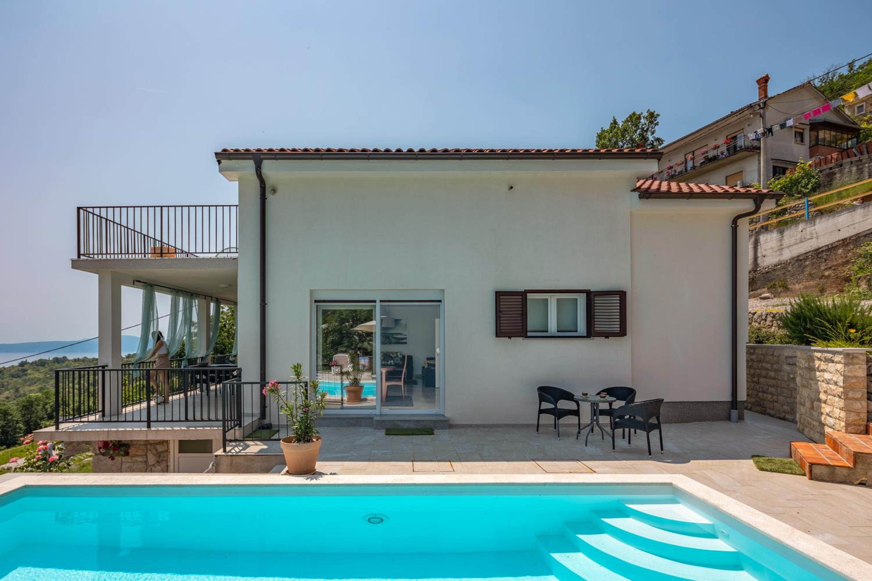 Holiday Home Kvarner With Heated Pool - Happy Rentals view 5