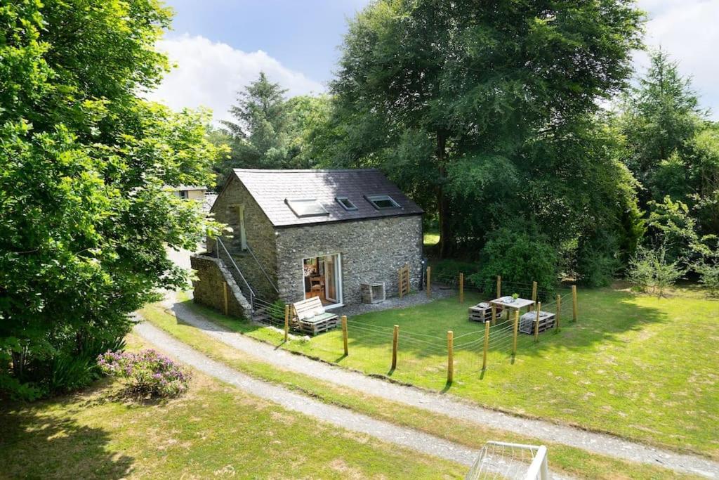 Converted Granary on a rural small holding view 2