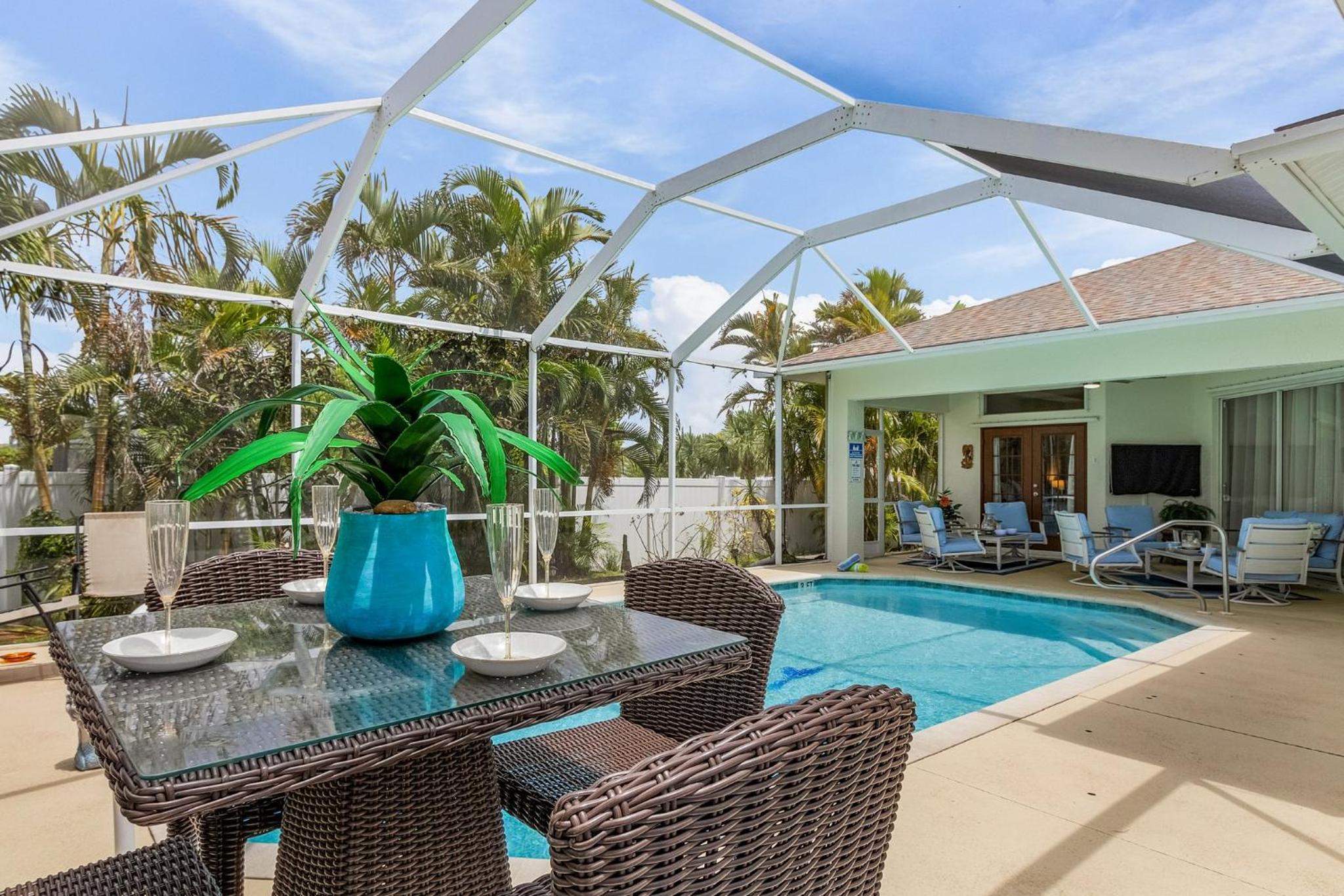 Newly Renovated Villa with Heated Pool! - Villa Taina - Roelens Vacations view 4