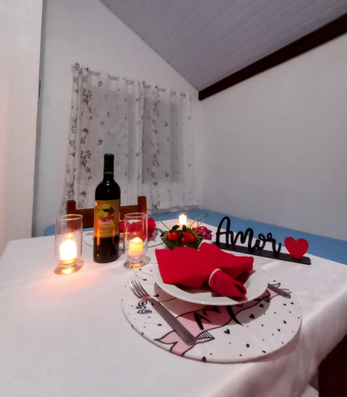 Casa da Vovó na Pousada Sitio Pauletto - com Cozinha, Churrasqueira e Decoração