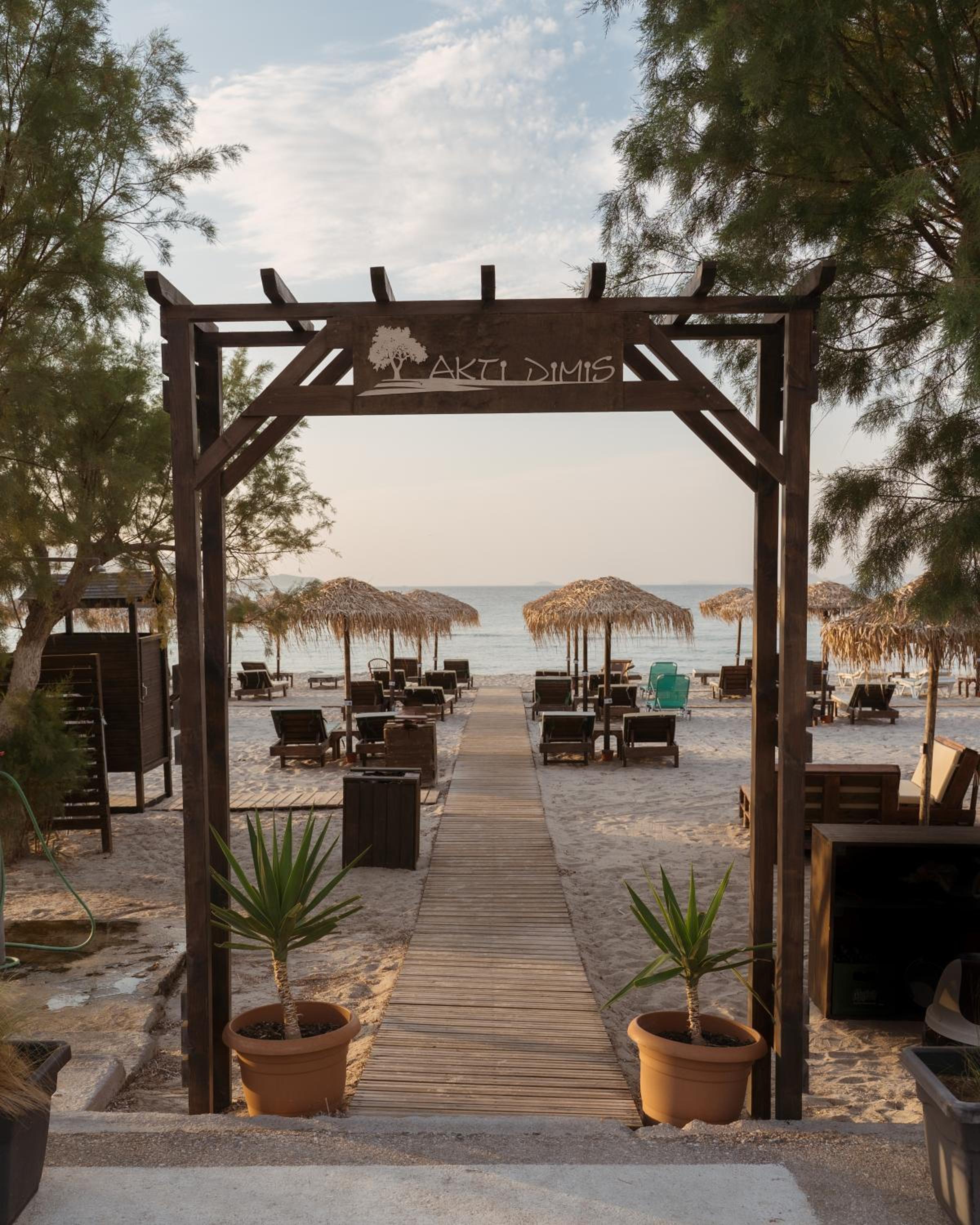 outdoor BBQ area