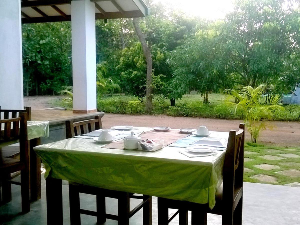 outdoor BBQ area