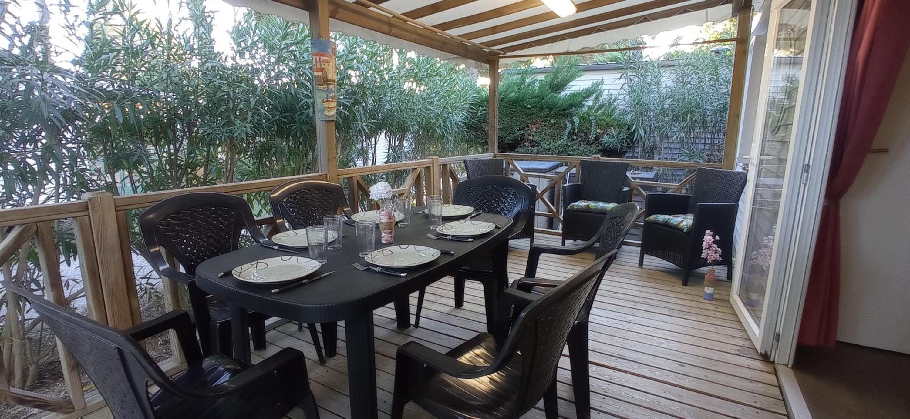 HappyMobilhome Argelès-sur-mer -plage à 500m- Camping 4 étoiles Del Mar