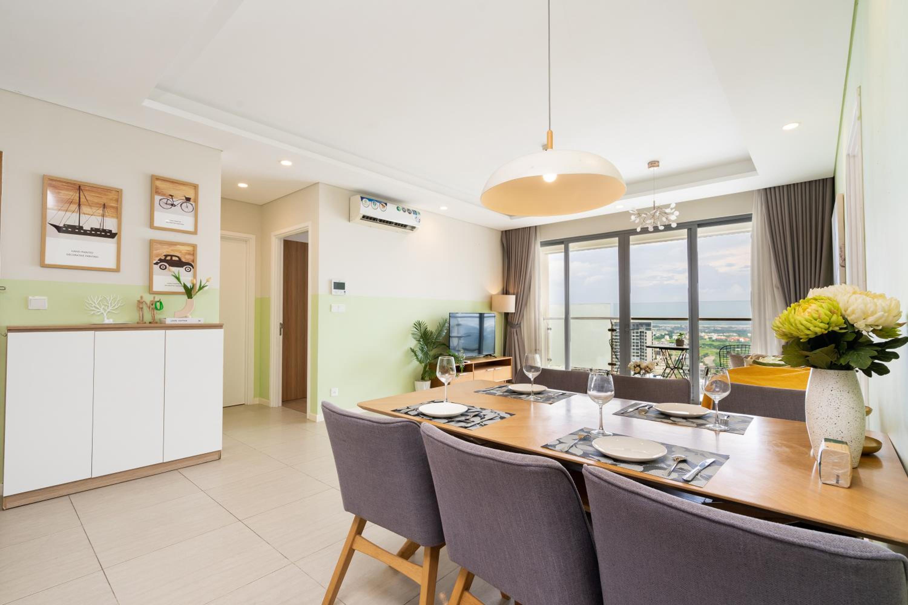Diamond Island Highfloor RiverView 8min to D1