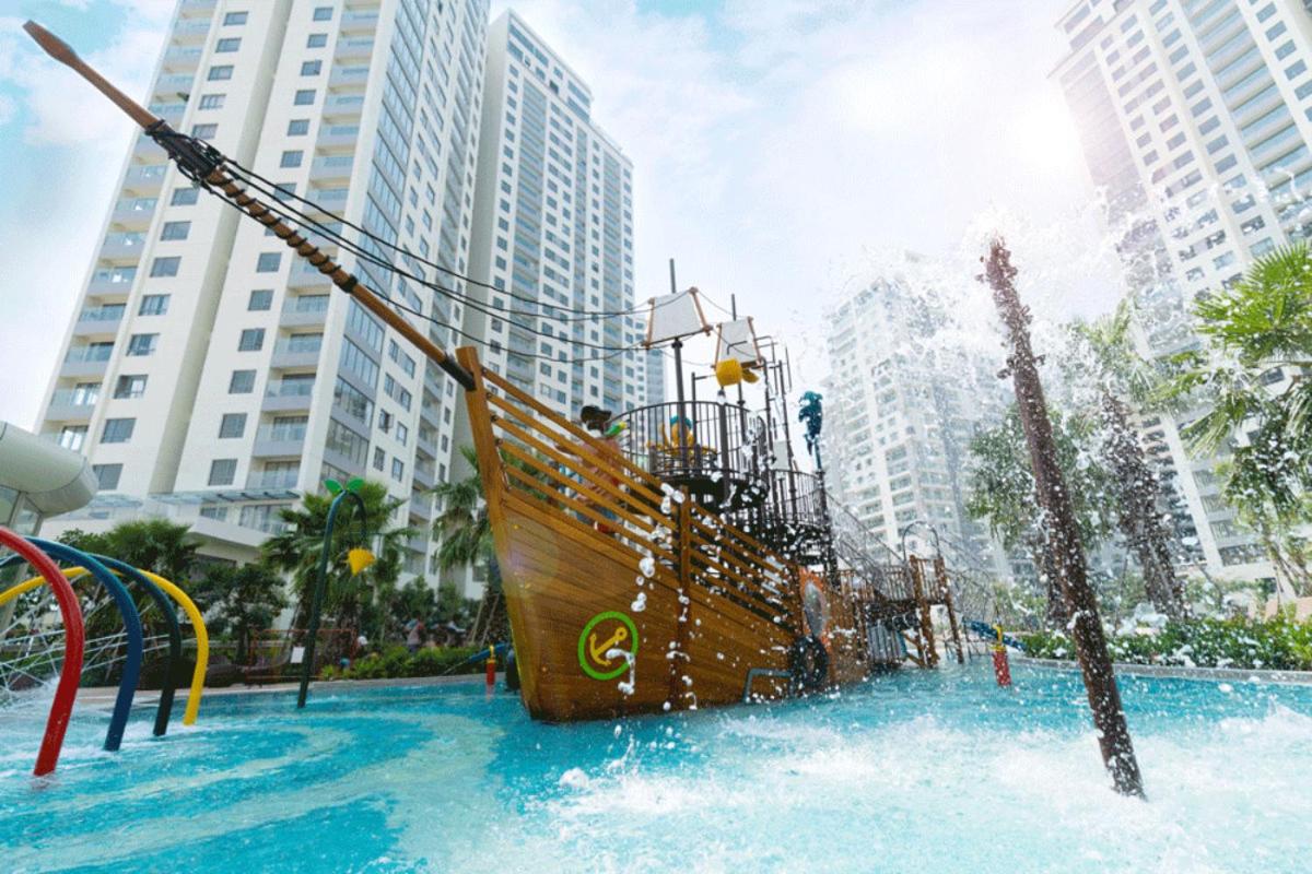 Diamond Island Highfloor RiverView 8min to D1