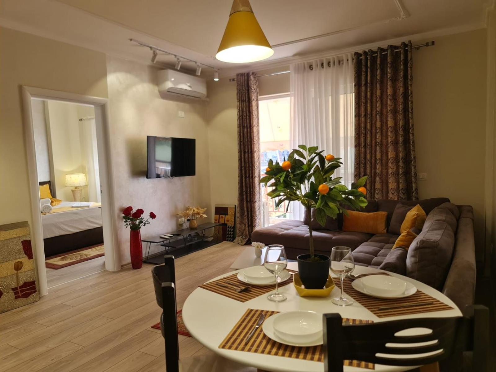 City Center Tirana luxury Orange Apartment 9A